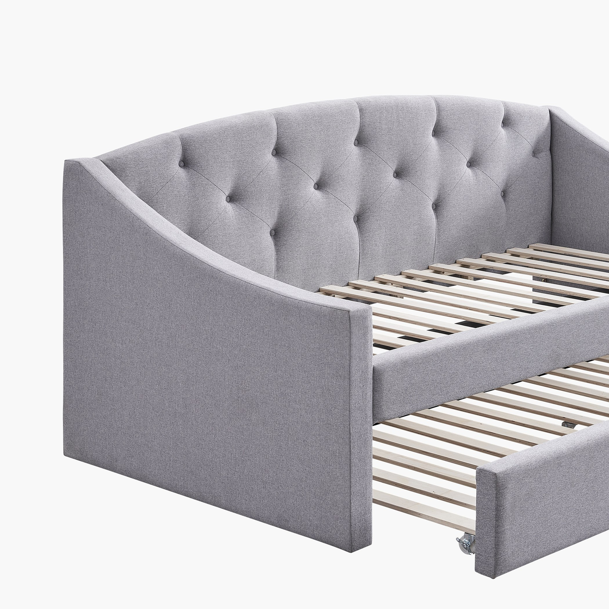 سرير نهاري فردي منجد بسرير قابل للسحب من نورديكا - 90x200 سم-hbxbedroom-bedsandbedsets-daybeds-image-5