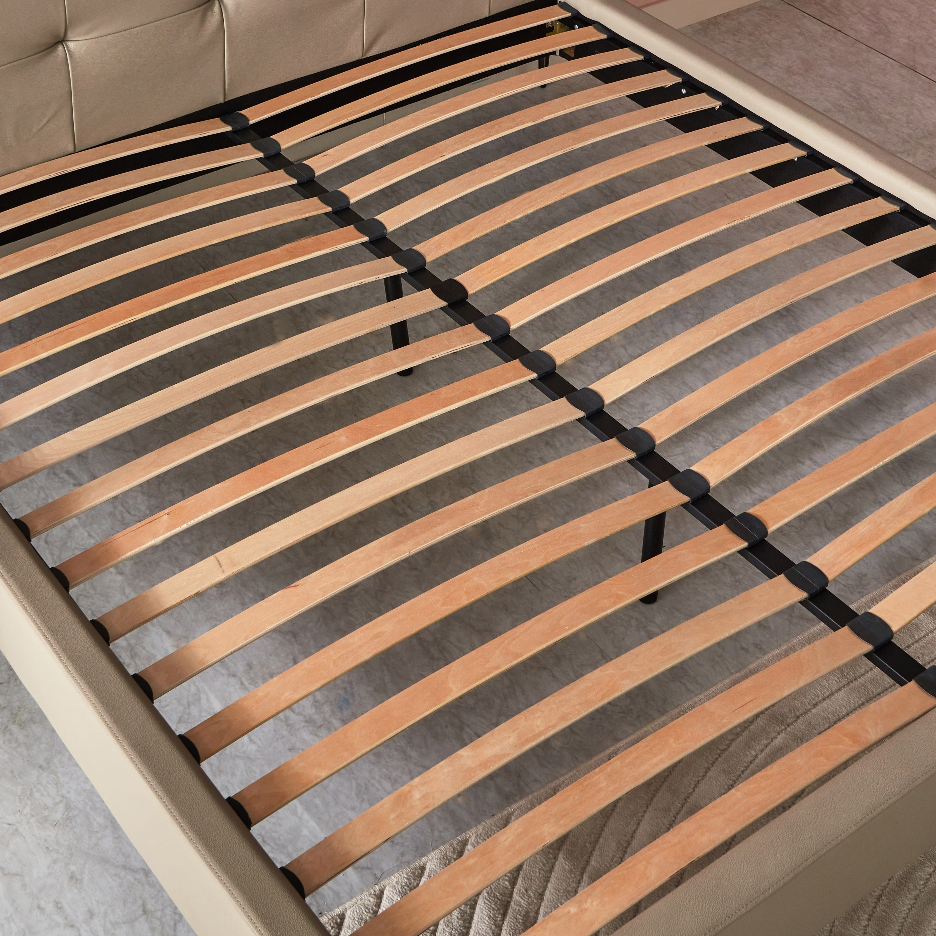 سرير كينج منجد من مارويل ميدلاند - 180x200 سم-hbxfurniture-bedsandbedsets-beds-king-image-4