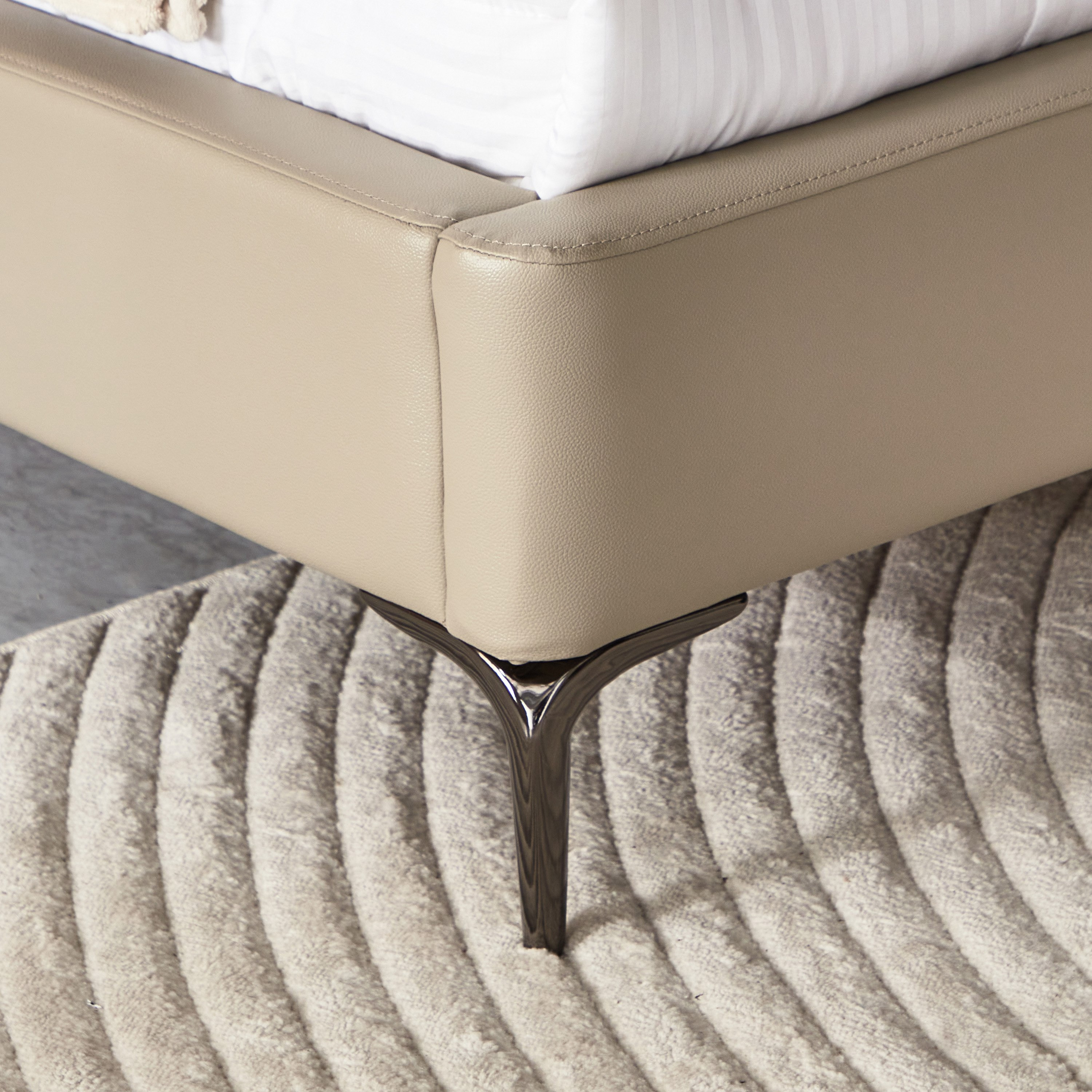سرير كينج منجد من مارويل ميدلاند - 180x200 سم-hbxfurniture-bedsandbedsets-beds-king-image-5