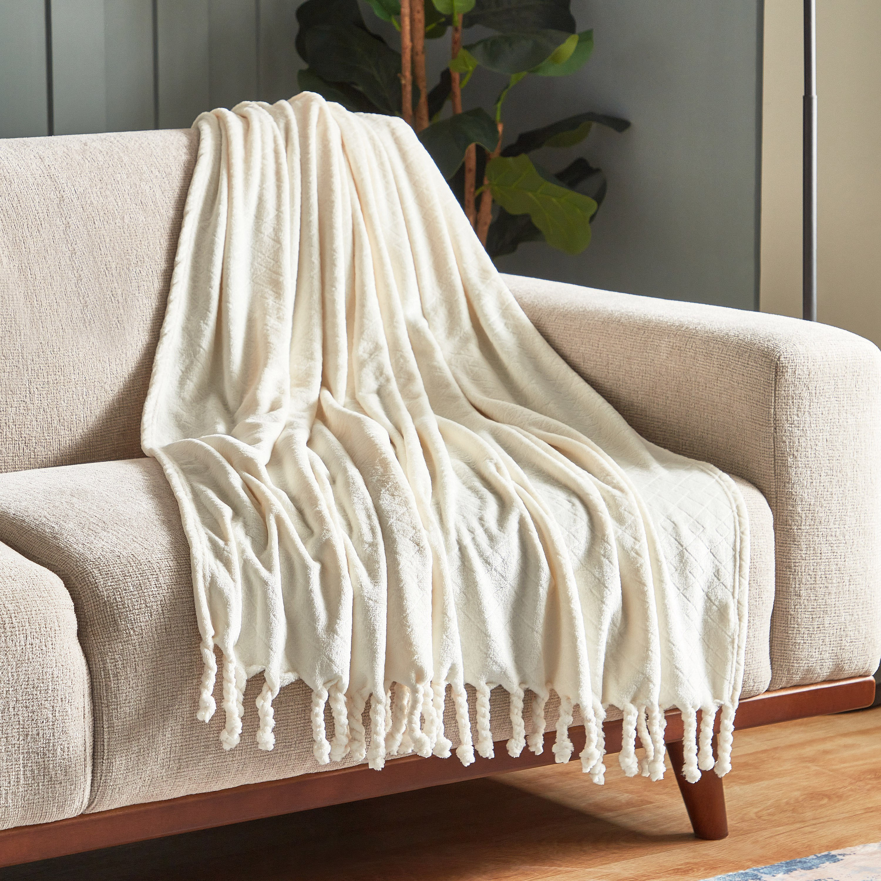 بطانية خفيفة منقوشة من لافيش - 180x130 سم-hbxhomeware-hbxbedroom-image-1
