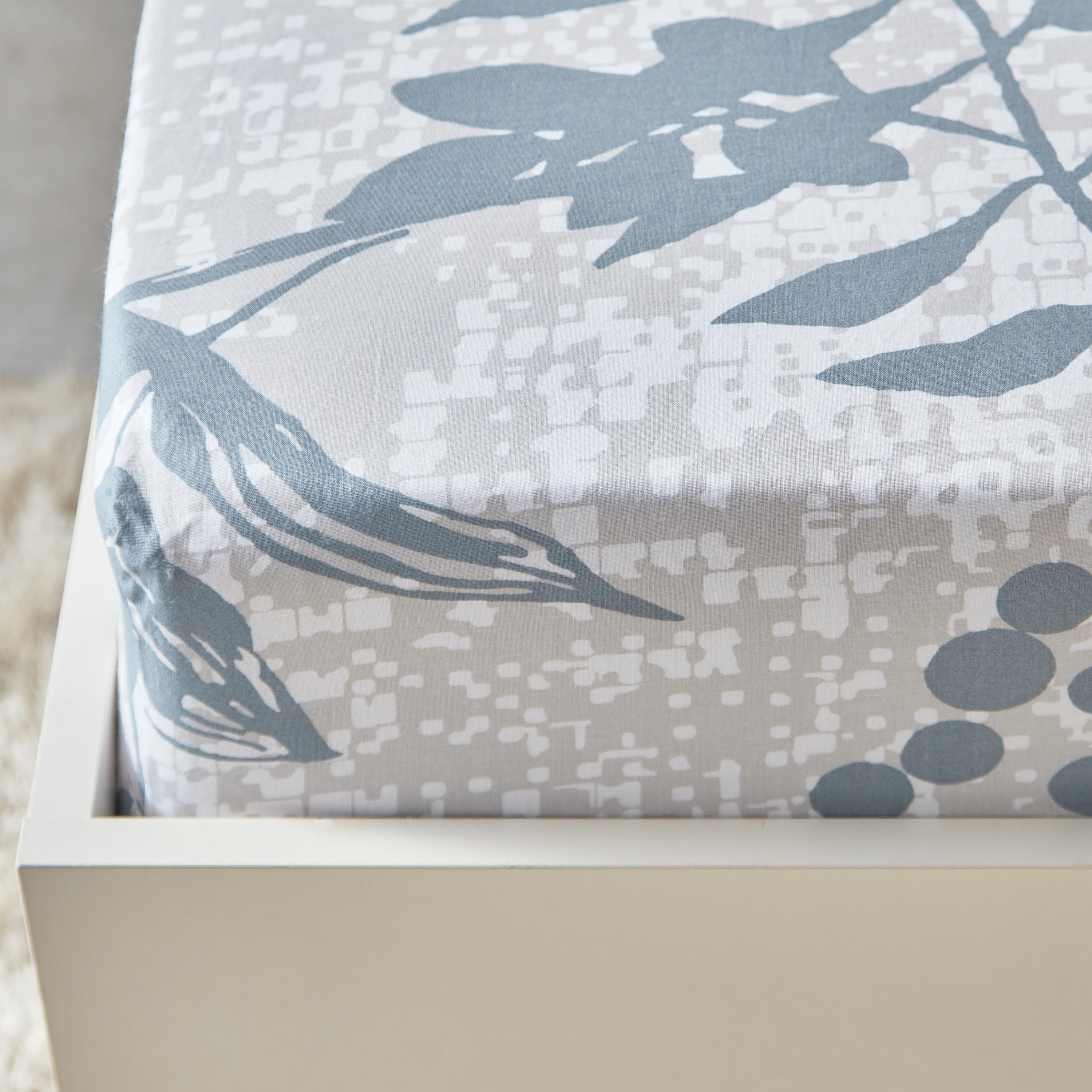 شرشف مطاطي قطن كينج بطبعات إلويز من إستونيا - 180x200+25 سم-hbxhomeware-hbxbedroom-image-5