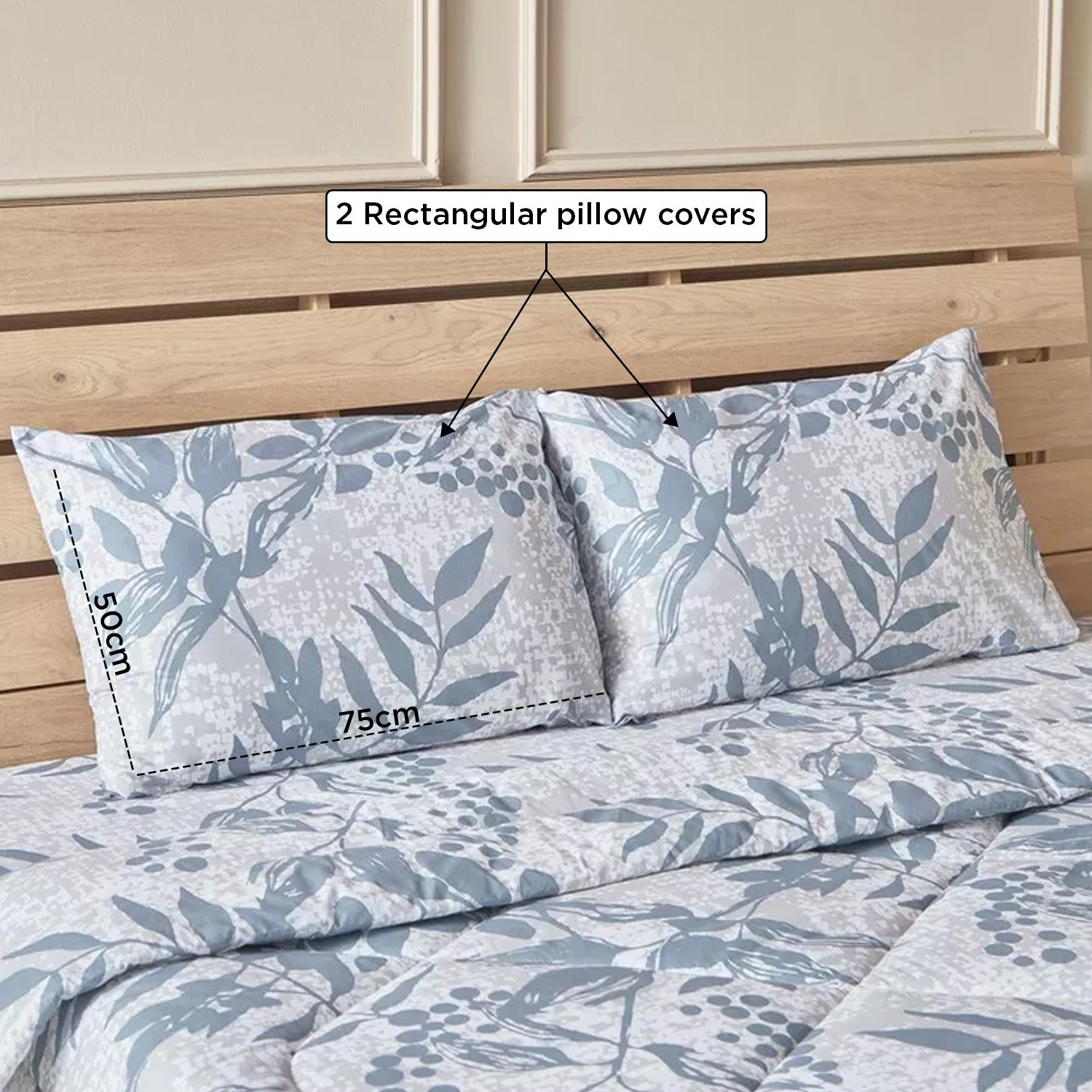 طقم لحاف سوبر كينج قطن بطبعات 3 قطع إلويز من إستونيا - 240x240 سم-hbxhomeware-hbxdecorandfurnishings-image-9