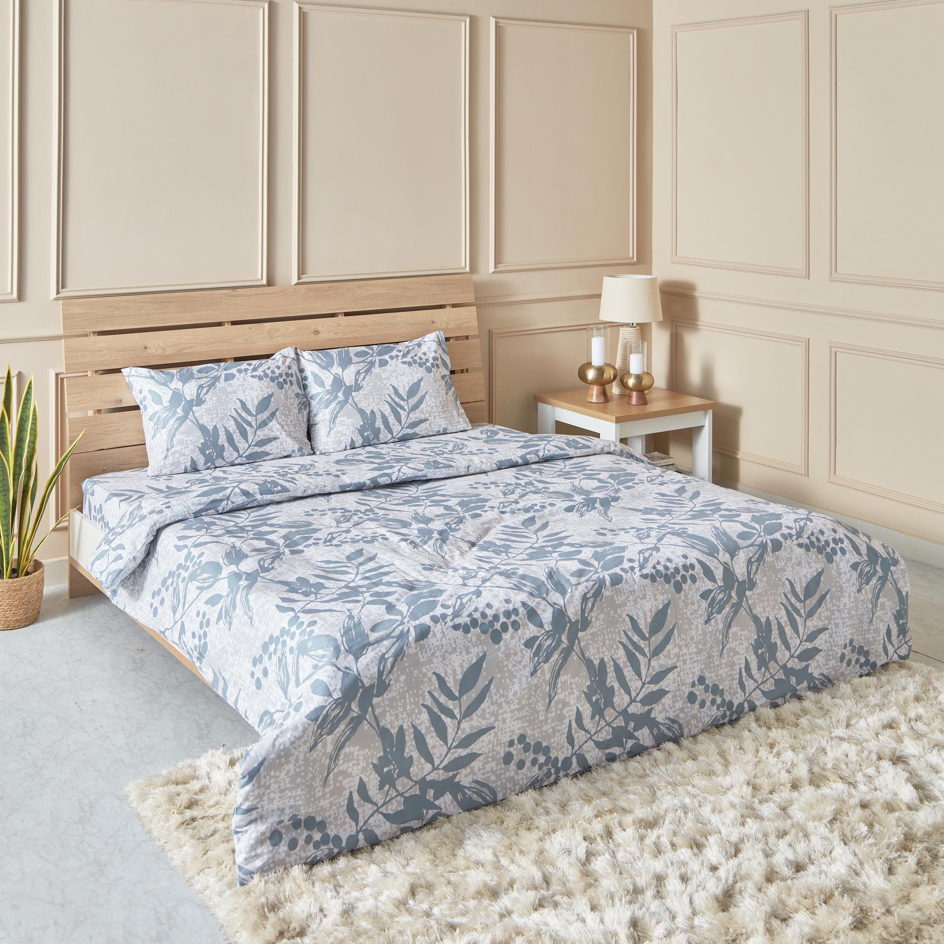 طقم غطاء لحاف سوبر كينج 3 قطع  من إستونيا - 240x220 سم-hbxhomeware-hbxdecorandfurnishings-image-1