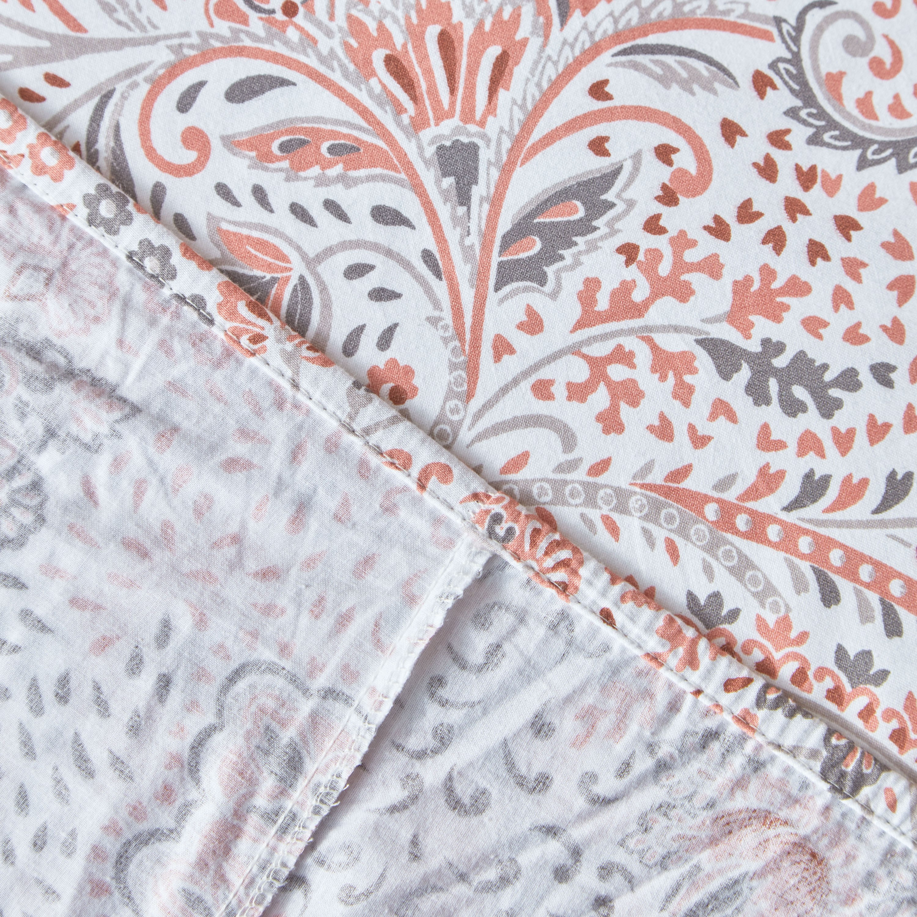 Estonia Isla Printed Cotton King Fitted Sheet - 180x200+25 cm-hbxhomeware-hbxbedroom-image-5