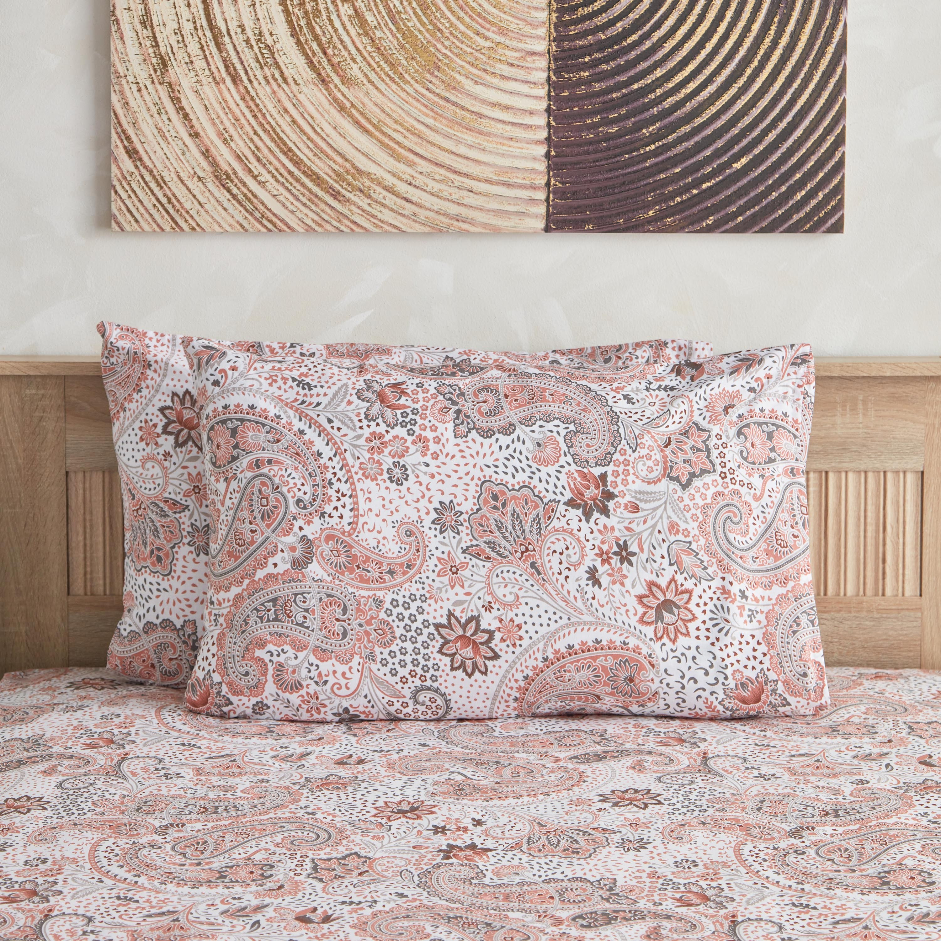 Estonia Isla 2-Piece Printed Cotton Pillow Cover Set - 50x75 cm-hbxhomeware-hbxbedroom-image-2