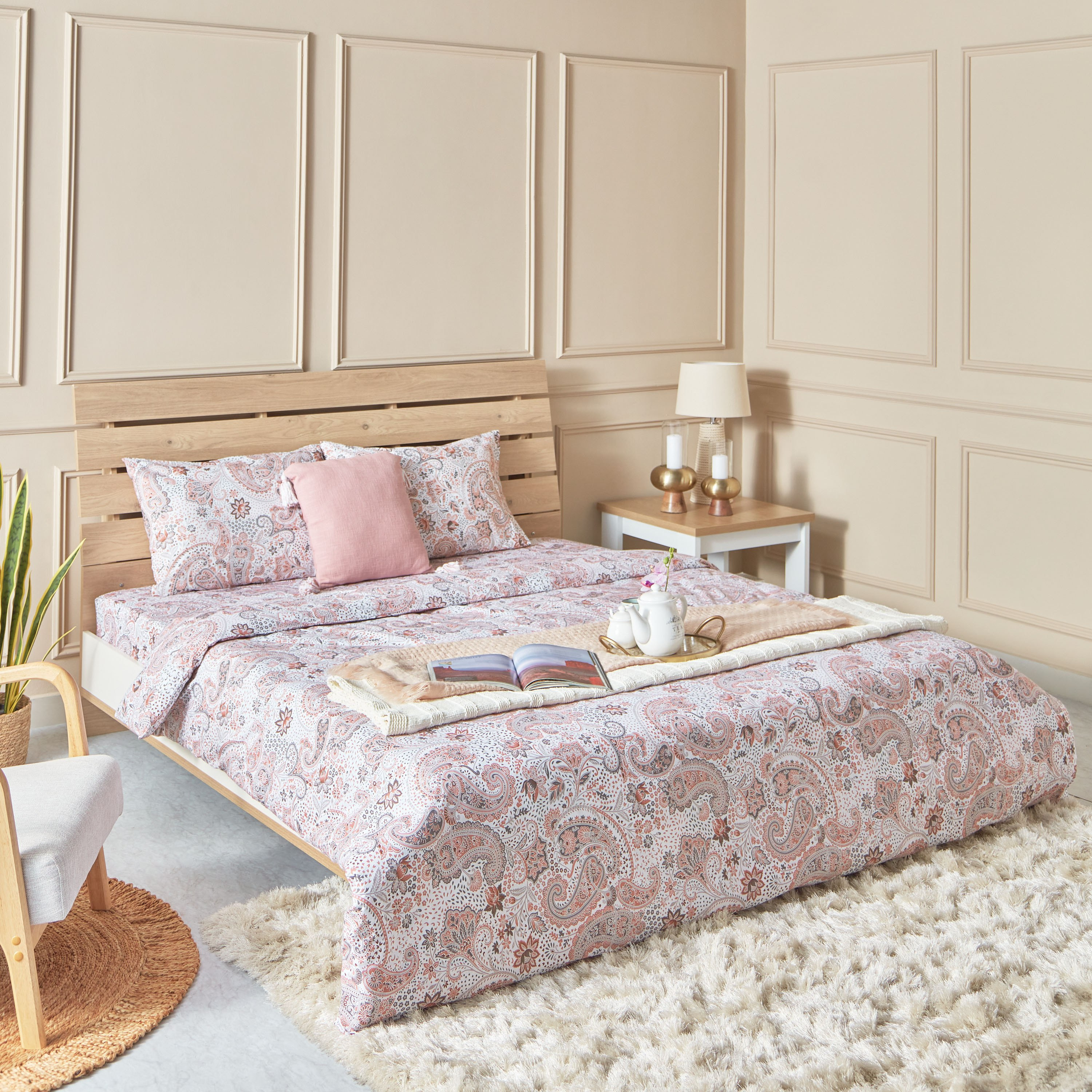 طقم غطاء لحاف قطن مزدوج بطبعات 3 قطع من إستونيا - 150x220 سم-hbxhomeware-hbxdecorandfurnishings-image-7