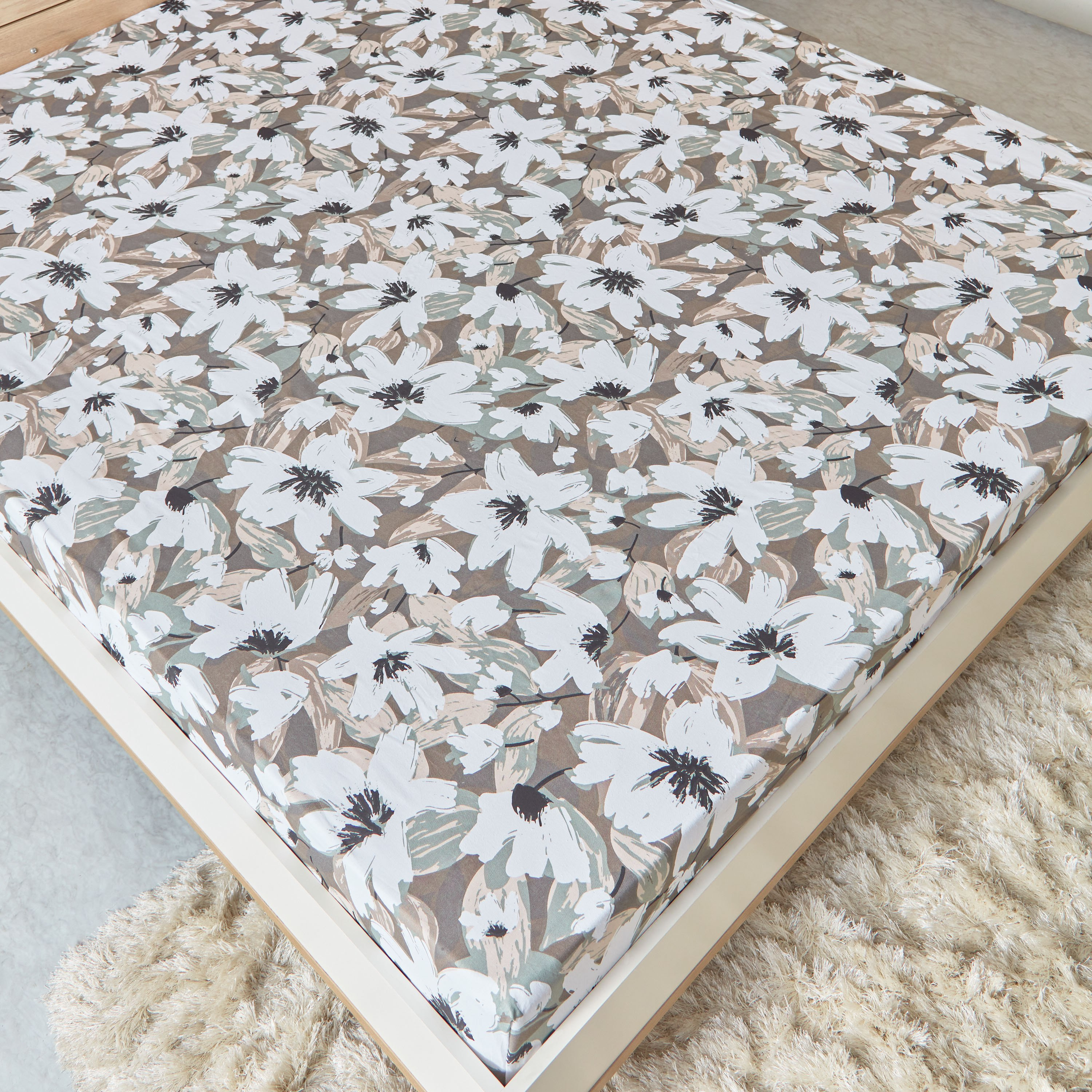 Estonia Aurelia Printed Cotton King Flat Sheet - 240x260 cm-hbxhomeware-hbxbedroom-image-3