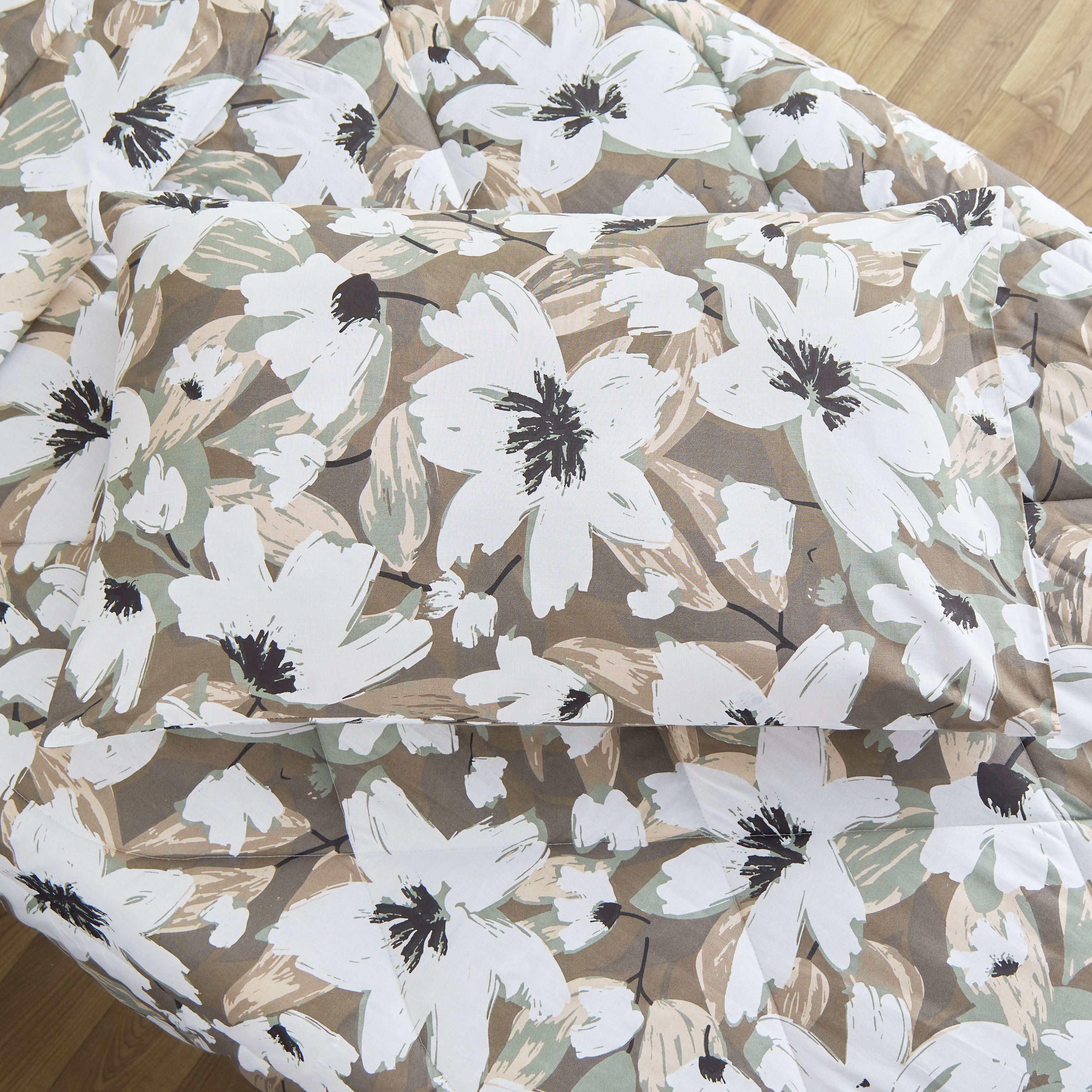 طقم لحاف قطن فردي قطعتين بطبعات من إستونيا - 135x220 سم-hbxkidsandyouth-beddingandfurnishings-comfortersets-image-6
