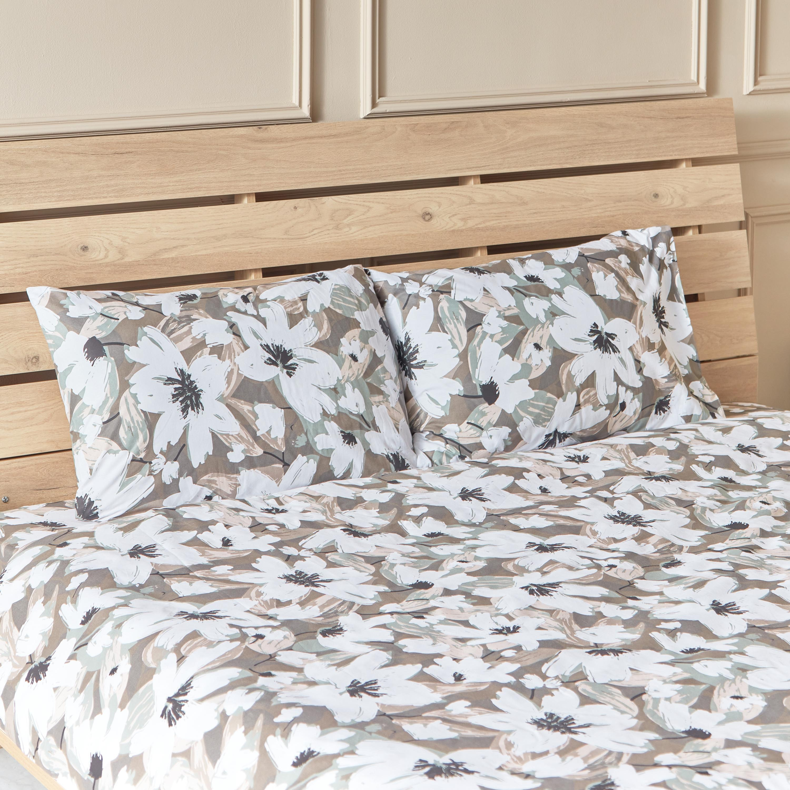 Estonia Aurelia 3-Piece Printed Cotton Super King Duvet Cover Set - 240x220 cm-hbxhomeware-hbxdecorandfurnishings-image-3