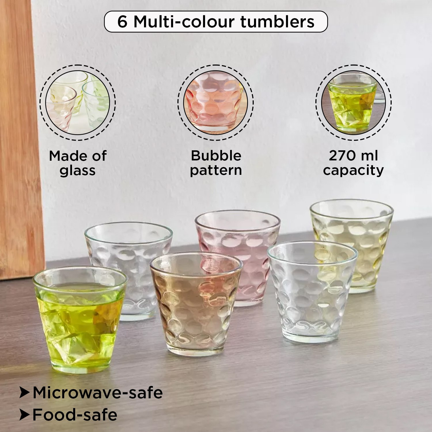 طقم أكواب زجاجية ملونة 6 قطع من أروها-hbxhomeware-hbxkitchen-image-6