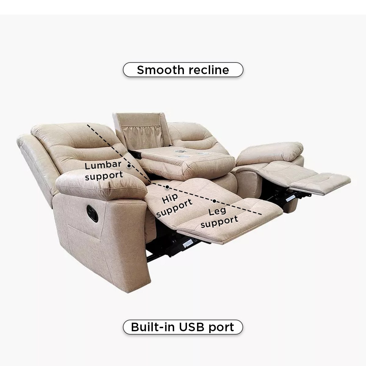 كرسي استرخاء من الجلد الصناعي ثلاثة مقاعد مع شحن لاسلكي من لندن-hbxlivingroom-sofasandarmchairs-sofas-image-6