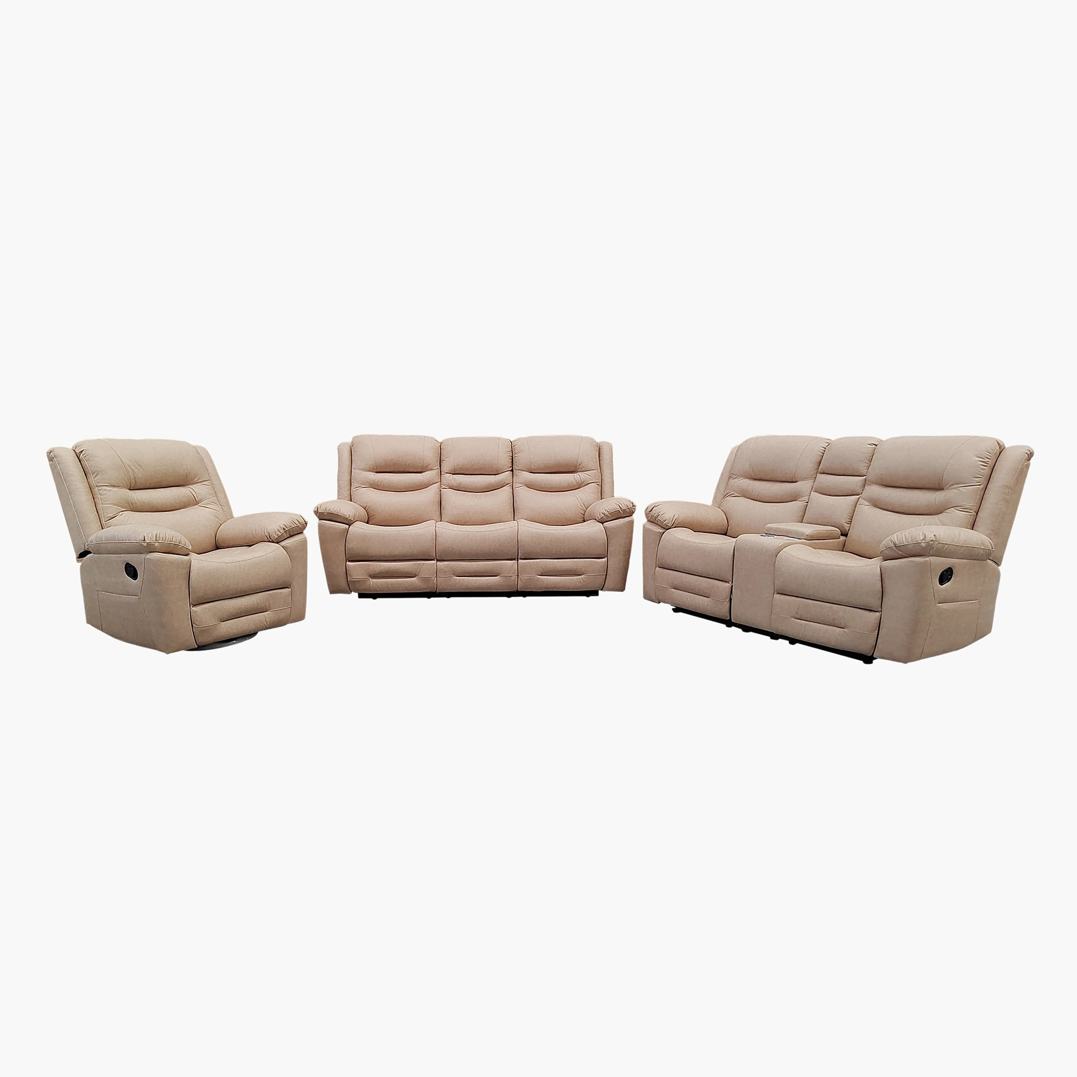كرسي استرخاء من الجلد الصناعي ثلاثة مقاعد مع شحن لاسلكي من لندن-hbxlivingroom-sofasandarmchairs-sofas-image-12