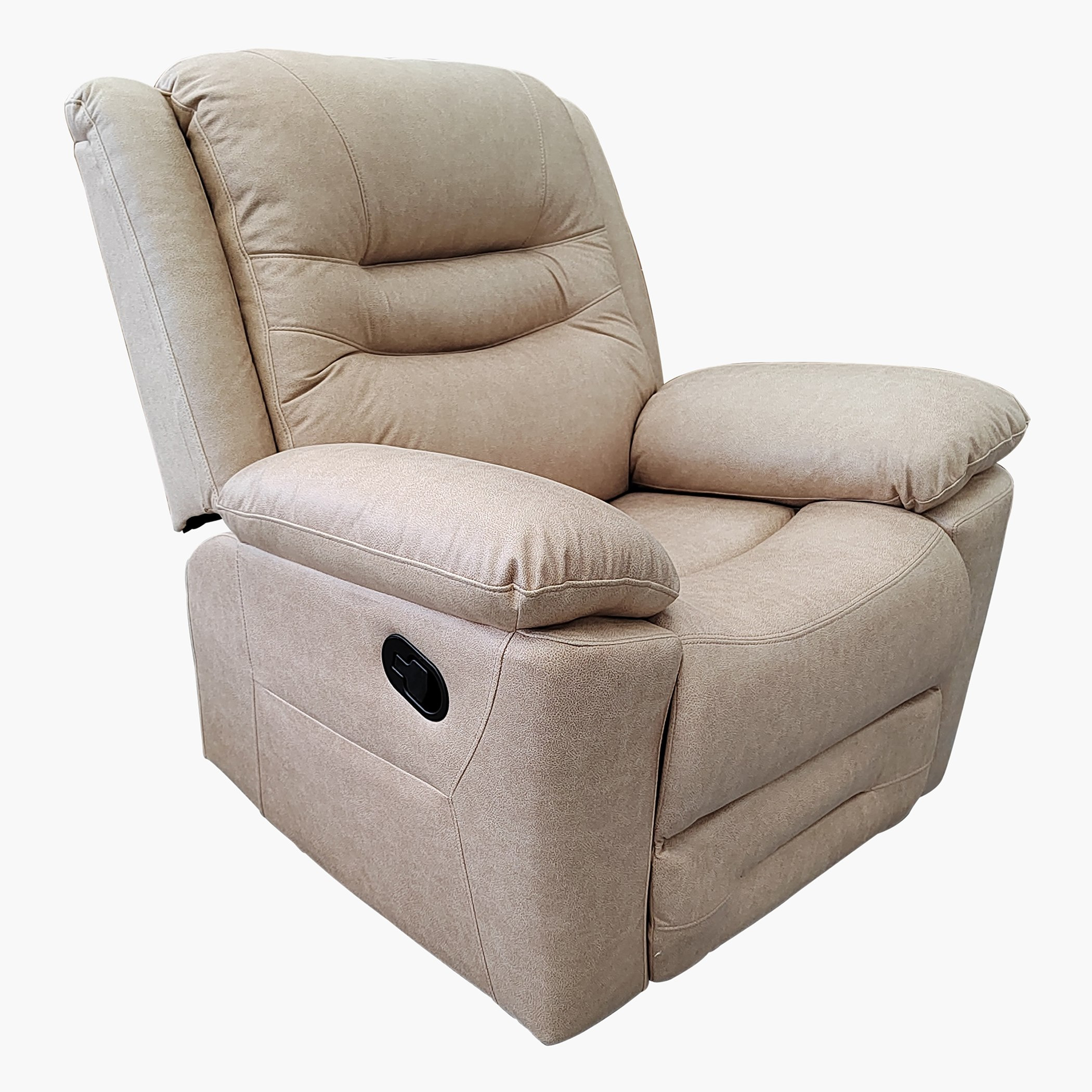 London Faux Leather Recliner Armchair with Rocking Function-hbxfurniture-sofasandarmchairs-reclinersofas-image-3