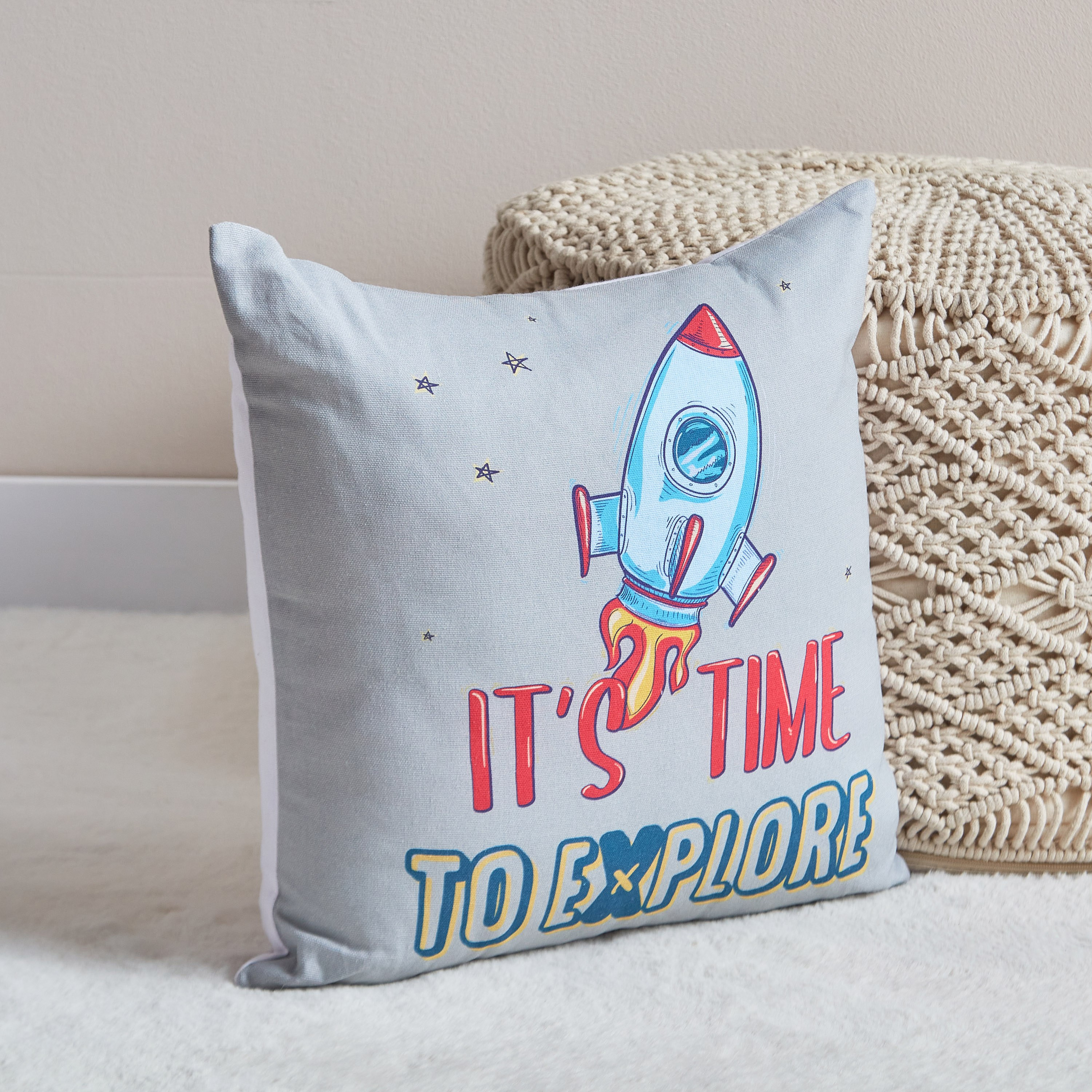 وسادة بطة قطن محشوة إكسبلور من هاري بلاي ديت - 40x40 سم-hbxhomeware-hbxkidsandyouth-image-1
