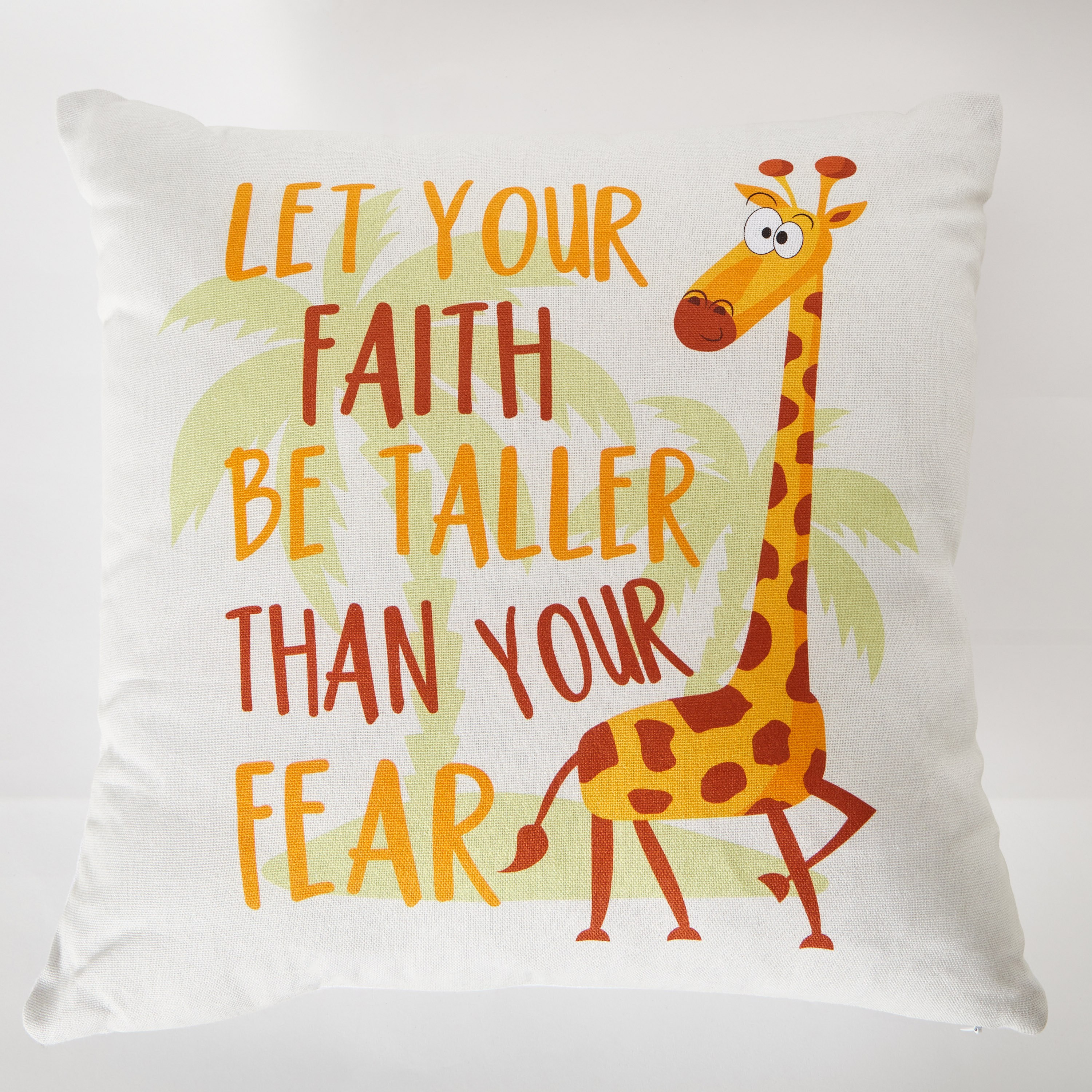 Ron Play Date Faith and Fear Cotton Duck Filled Cushion - 40x40 cm-hbxhomeware-hbxkidsandyouth-image-6