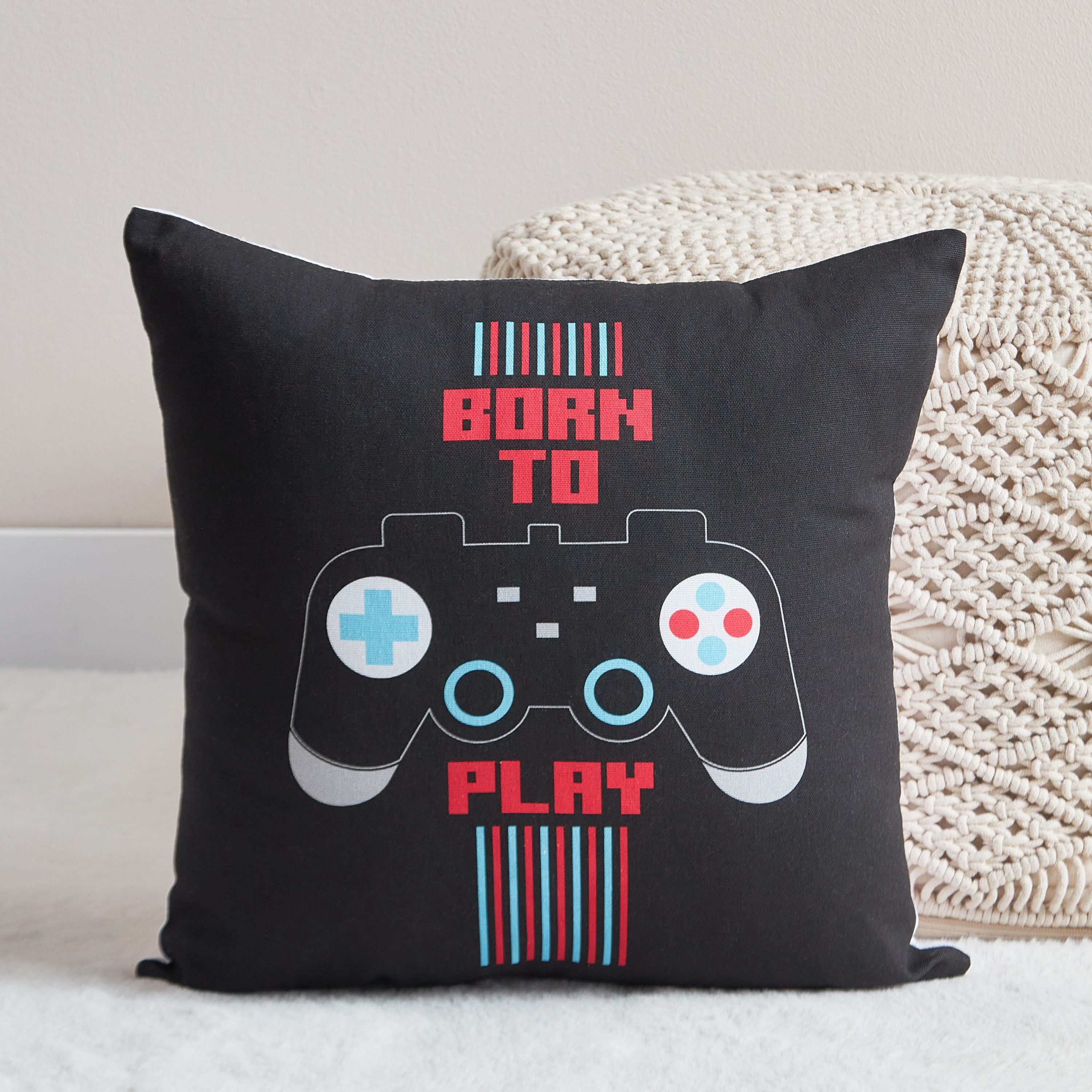 وسادة بطة قطن محشوة بورن تو بلاي من جيمنج بلاي ديت - 40x40 سم-hbxhomeware-hbxkidsandyouth-image-2