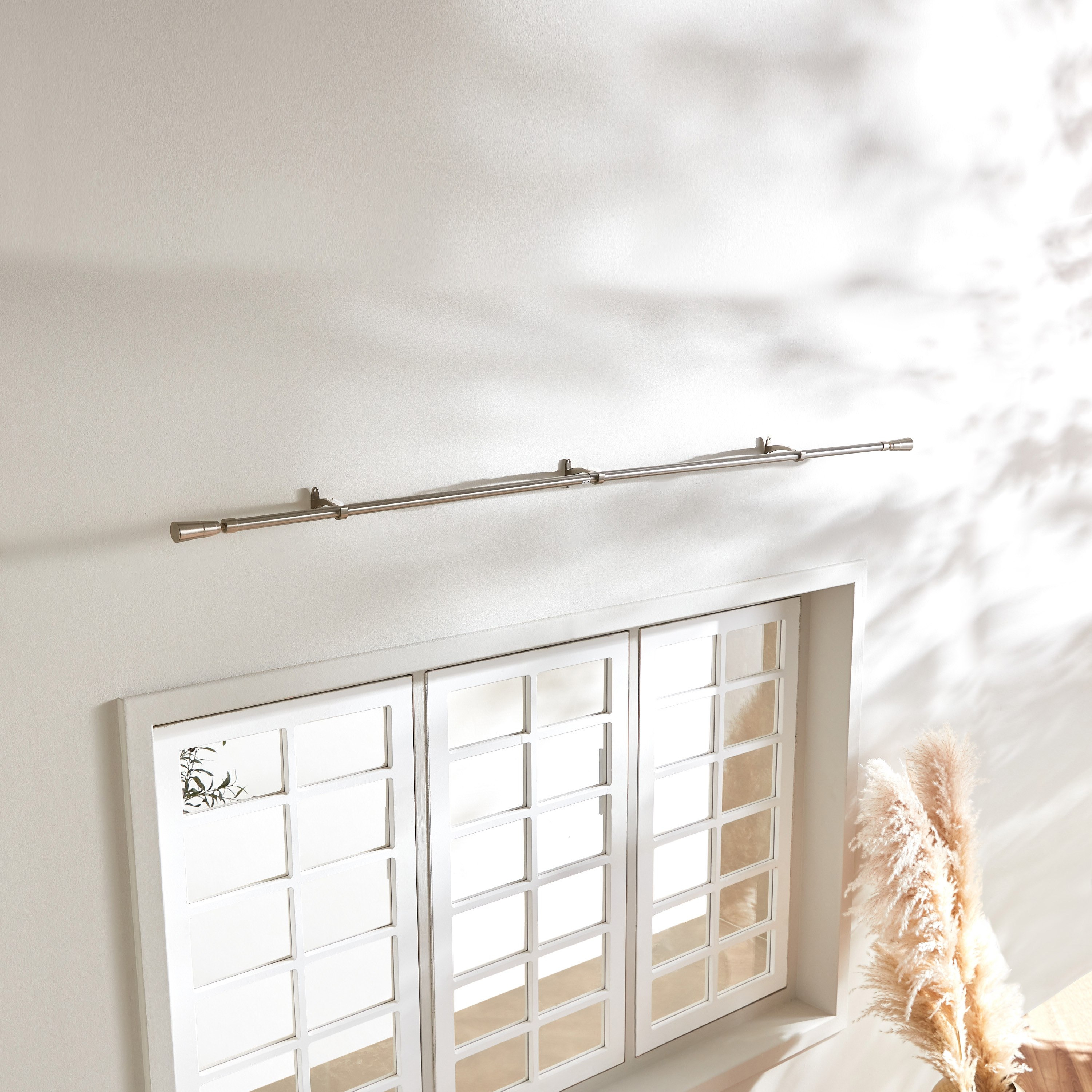 Crown 19mm Extendable Curtain Rod and Finial - 76-210 cm-PROMO_HB_AE_B1G1_250925-image-3