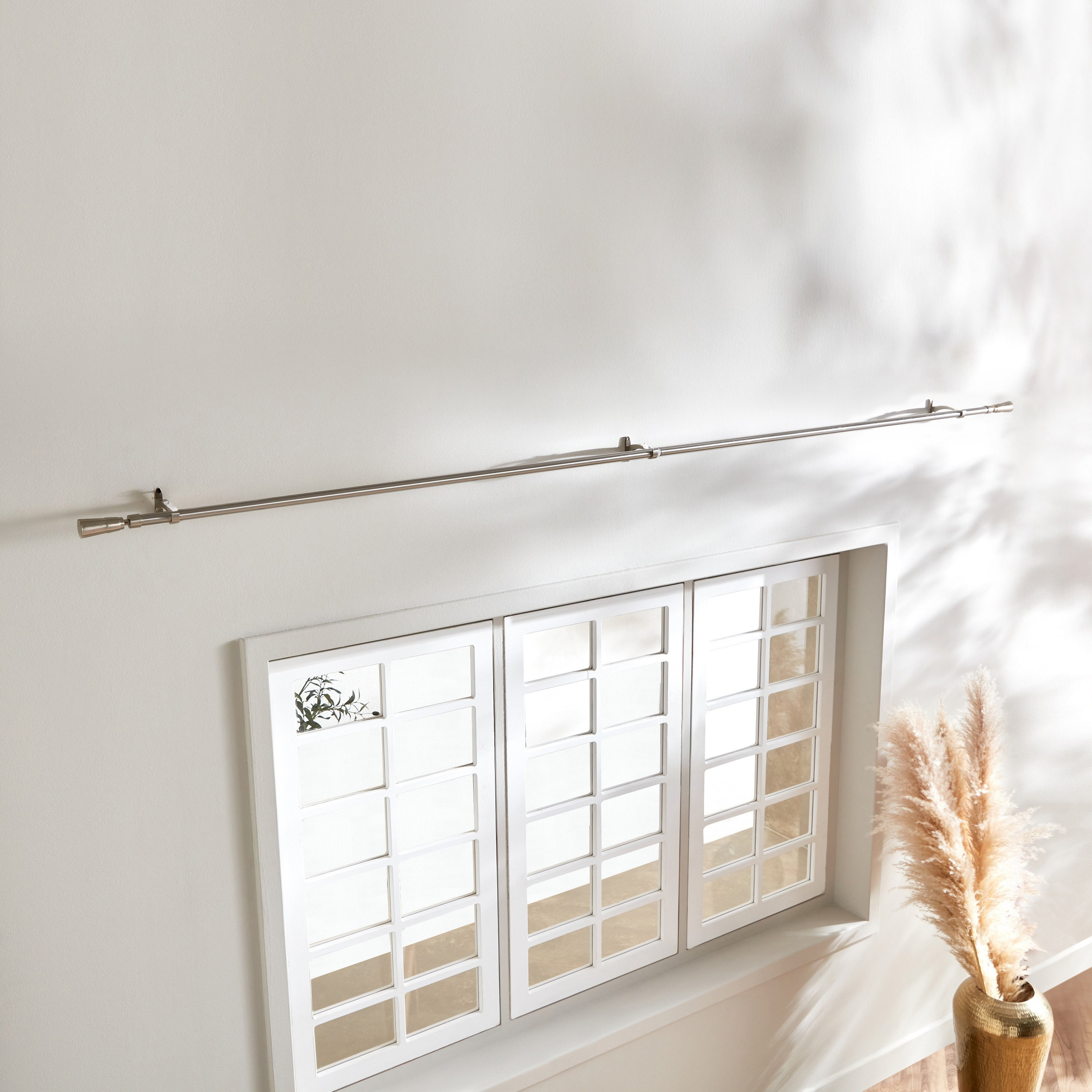 Crown 19mm Extendable Curtain Rod and Finial - 110-320 cm-PROMO_HB_AE_B1G1_250925-image-3
