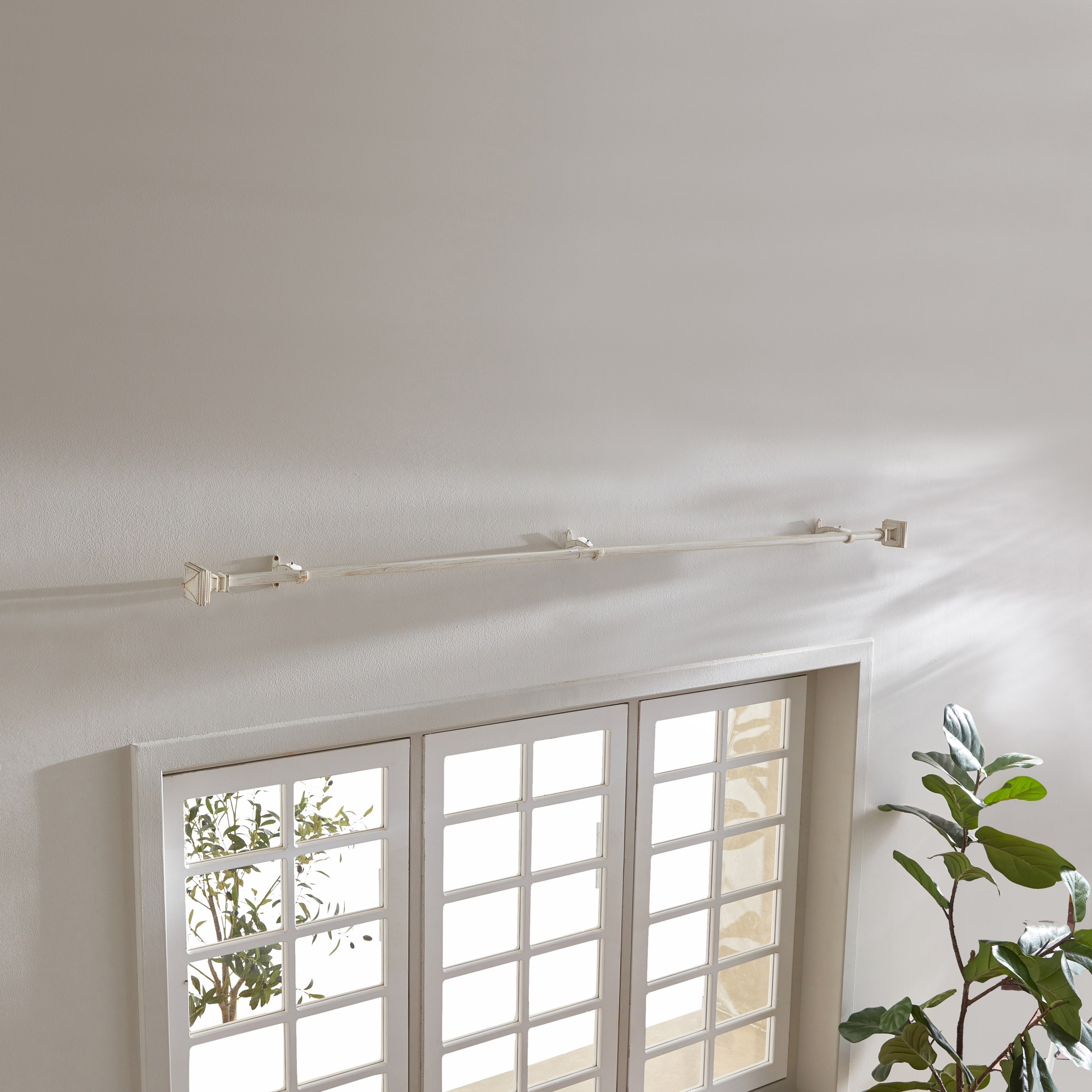 Abstract 19 mm Extendable Curtain Rod - 76-210 cm-PROMO_HB_AE_B1G1_250925-image-2