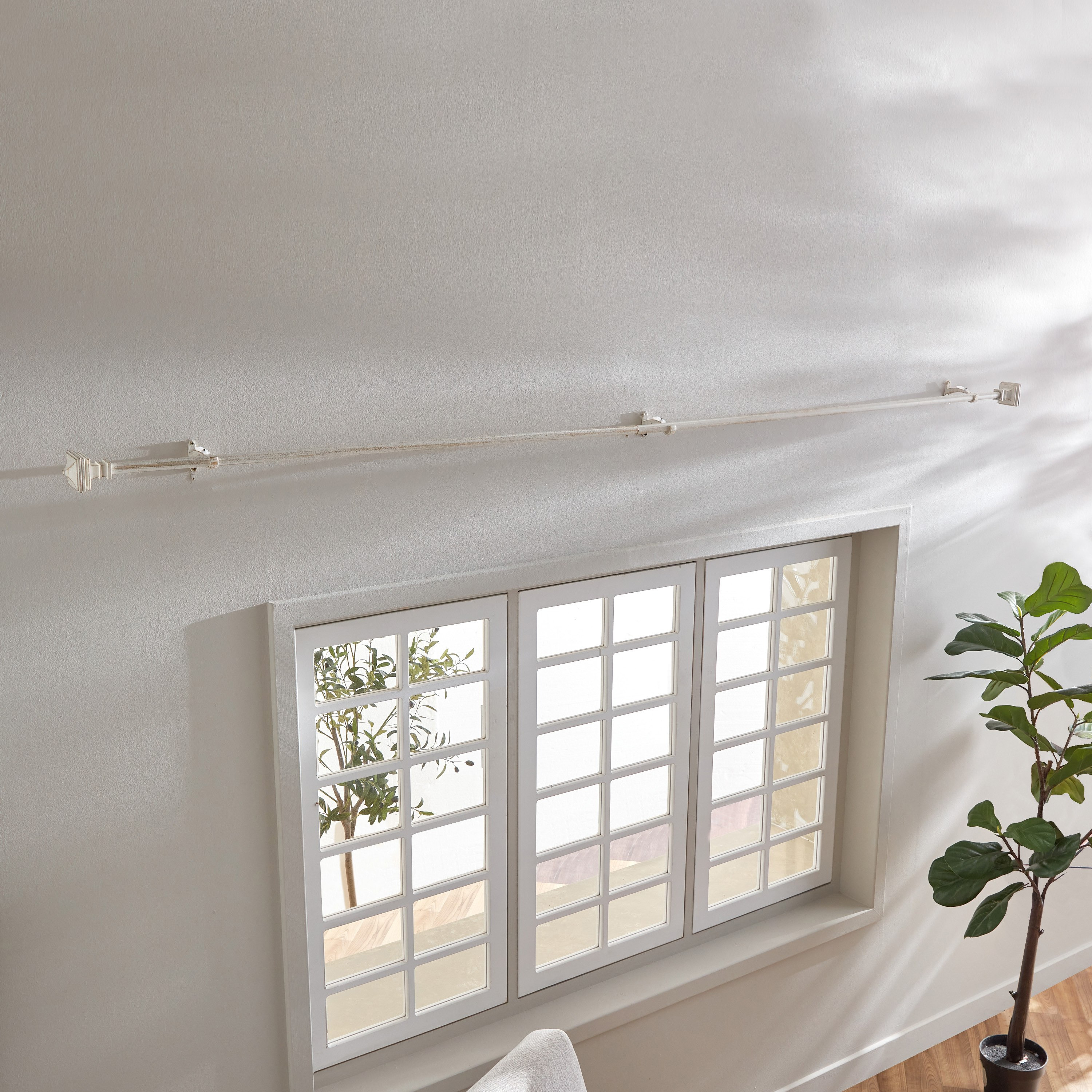 Abstract 19 mm Extendable Curtain Rod - 110-320 cm-PROMO_HB_AE_B1G1_250925-image-2
