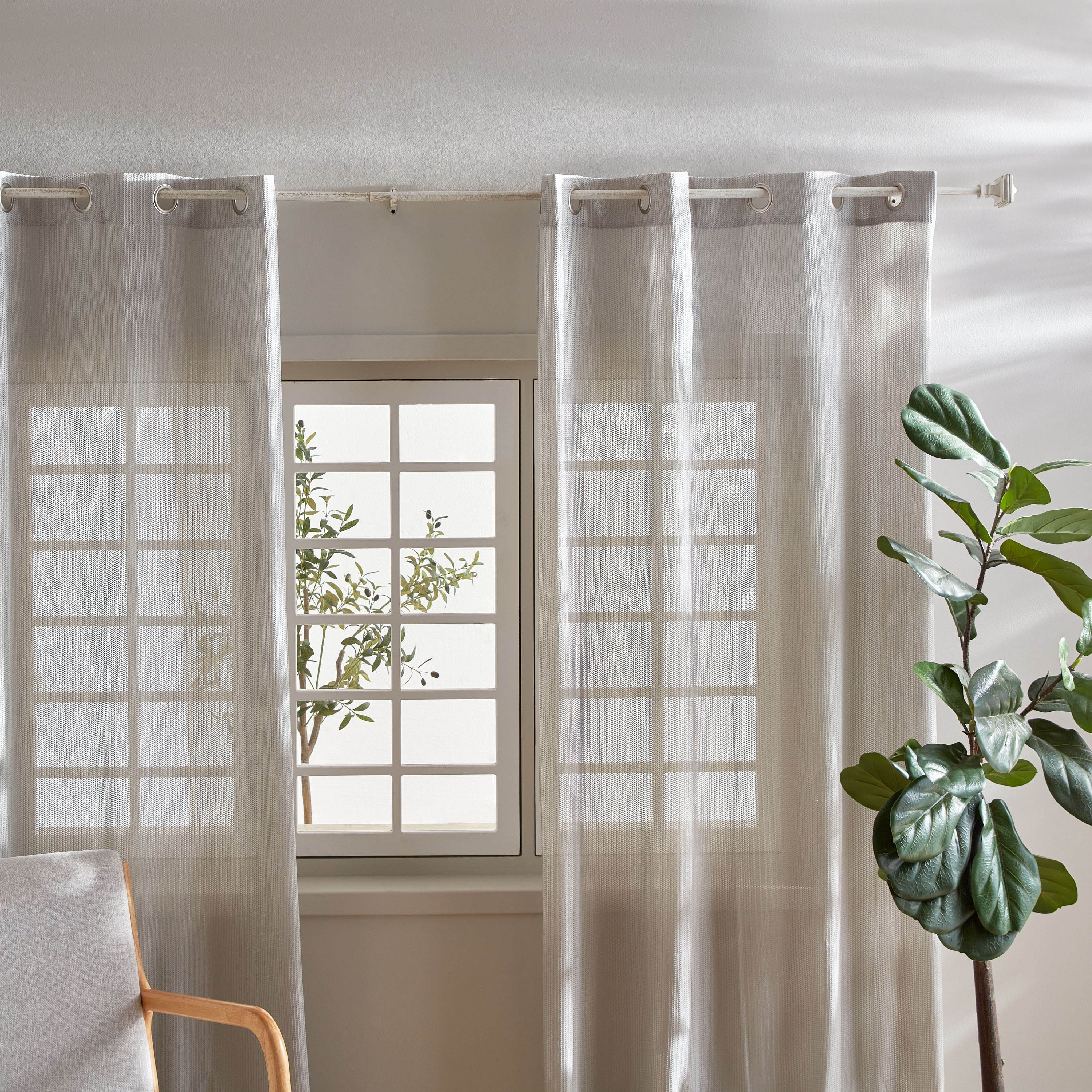 Abstract 19 mm Extendable Curtain Rod - 110-320 cm-PROMO_HB_AE_B1G1_250925-image-3