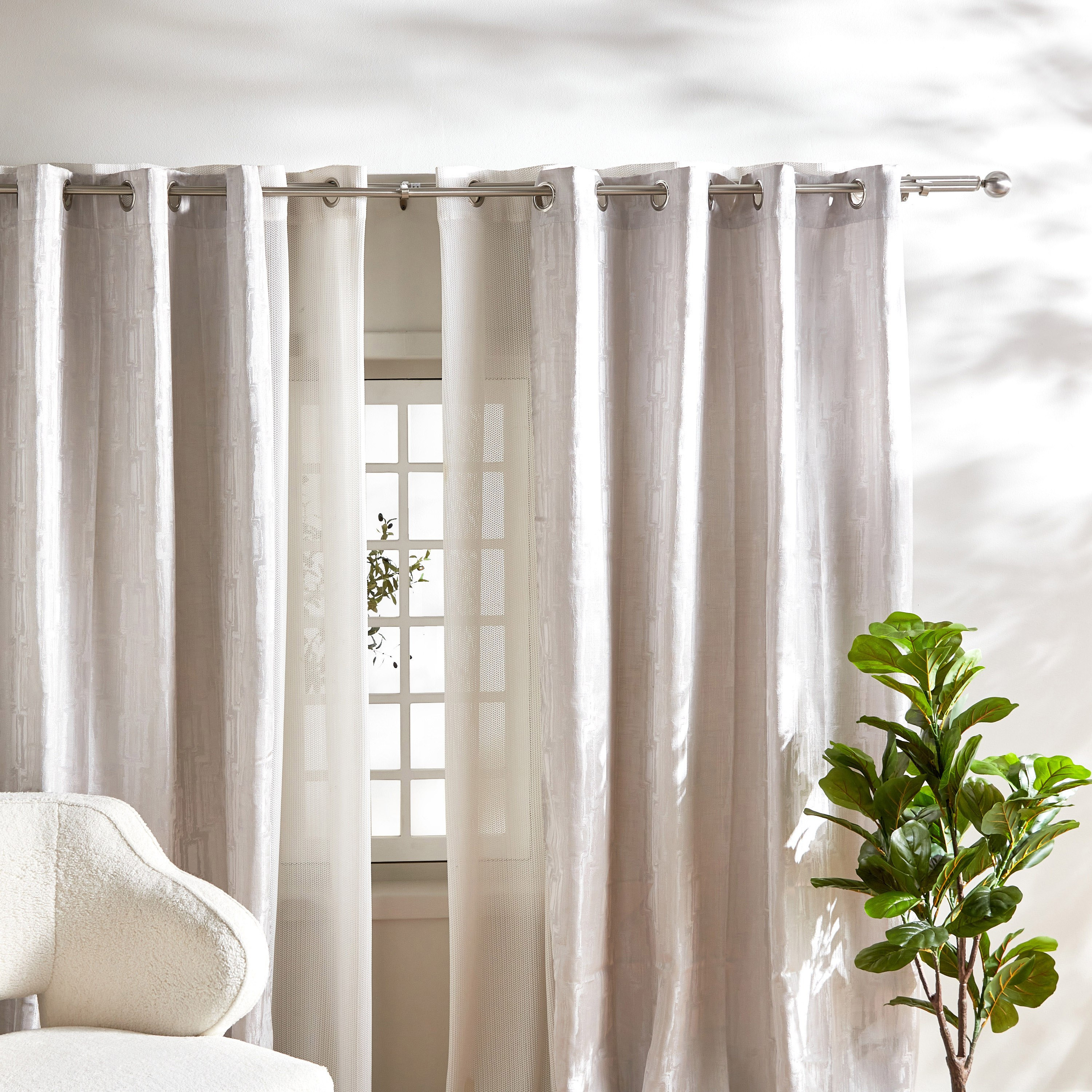 Ball 19mm Double Curtain Rod and Finial - 110-320 cm-PROMO_HB_AE_B1G1_250925-image-3
