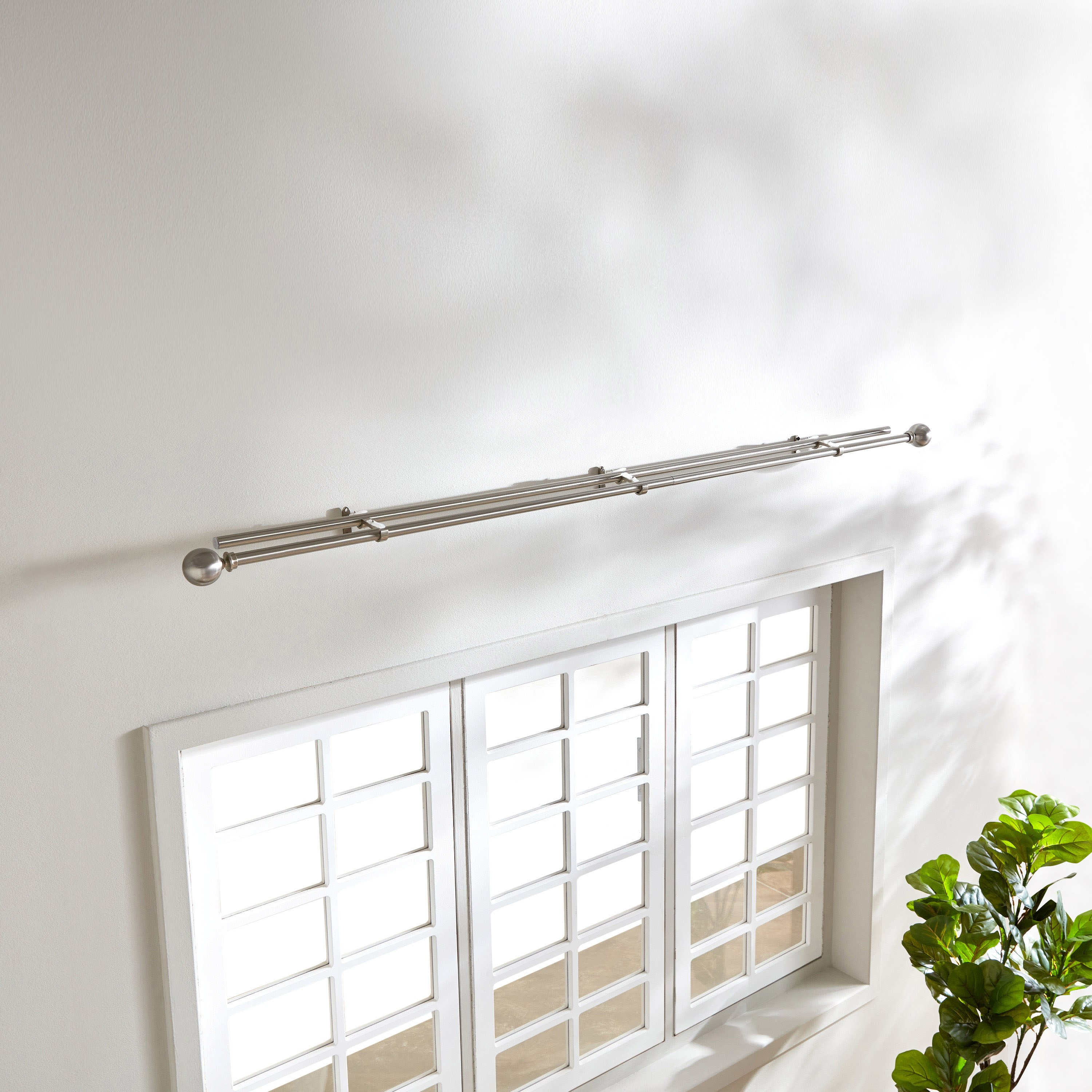 Ball 19mm Double Curtain Rod and Finial - 76-210 cm-PROMO_HB_AE_B1G1_250925-image-2