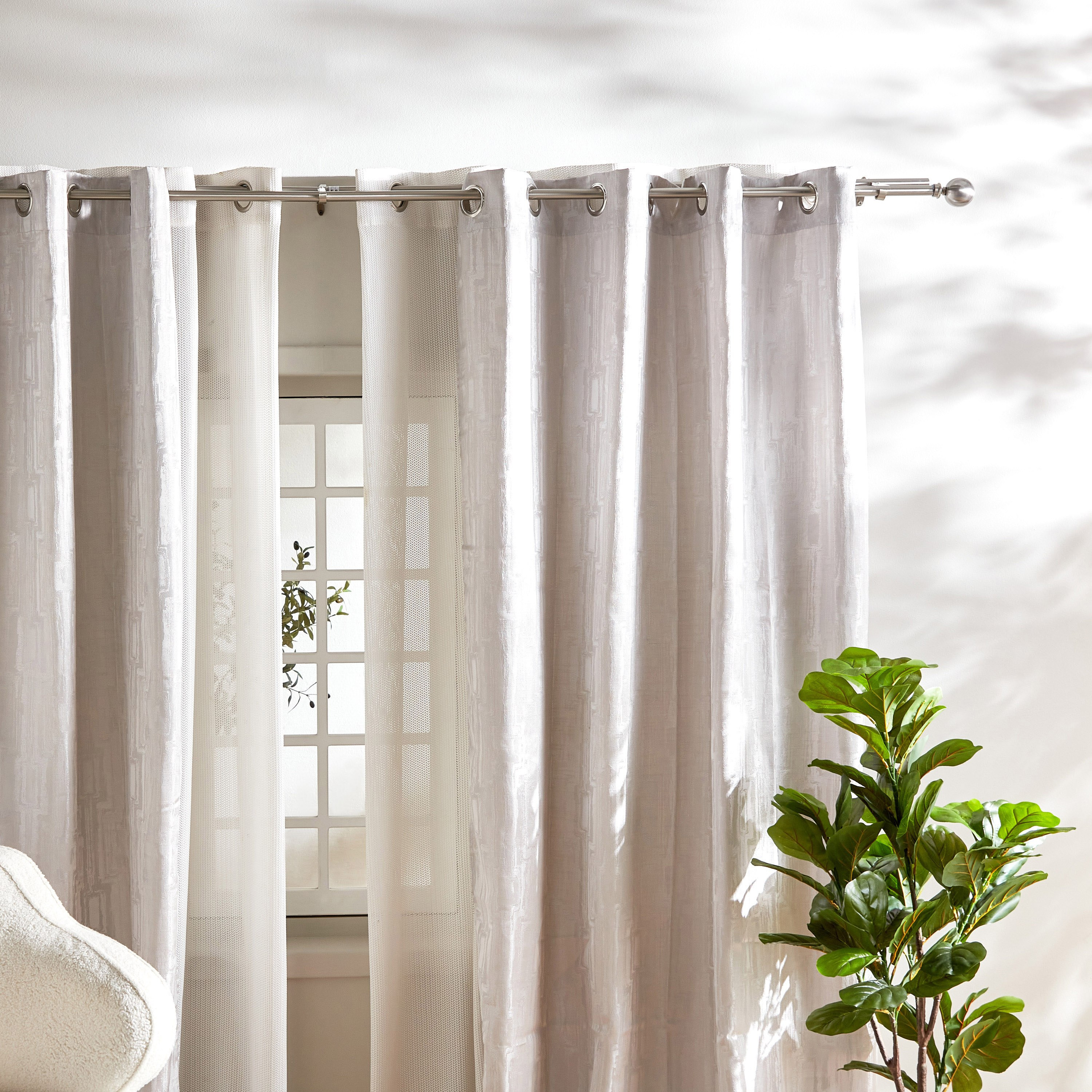 Ball 19mm Double Curtain Rod and Finial - 76-210 cm-PROMO_HB_AE_B1G1_250925-image-3