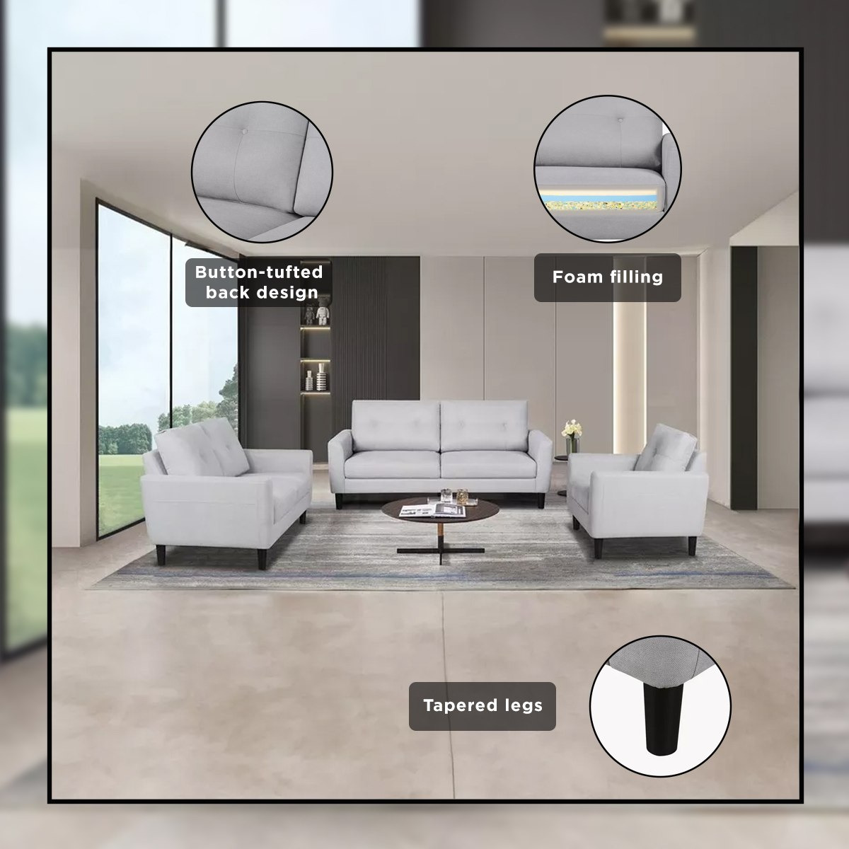 كنبة قماش 2 مقعد كاسيلدا-hbxlivingroom-sofasandarmchairs-sofas-image-4