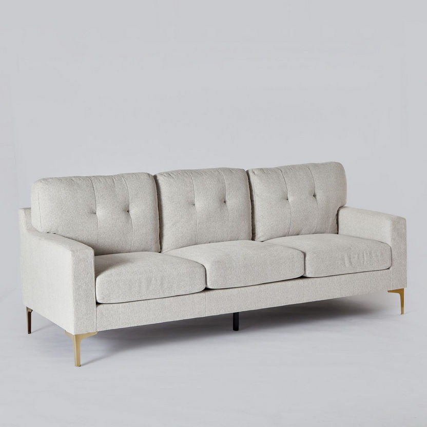 Celine 3-Seater Fabric Sofa-Sofas-image-9