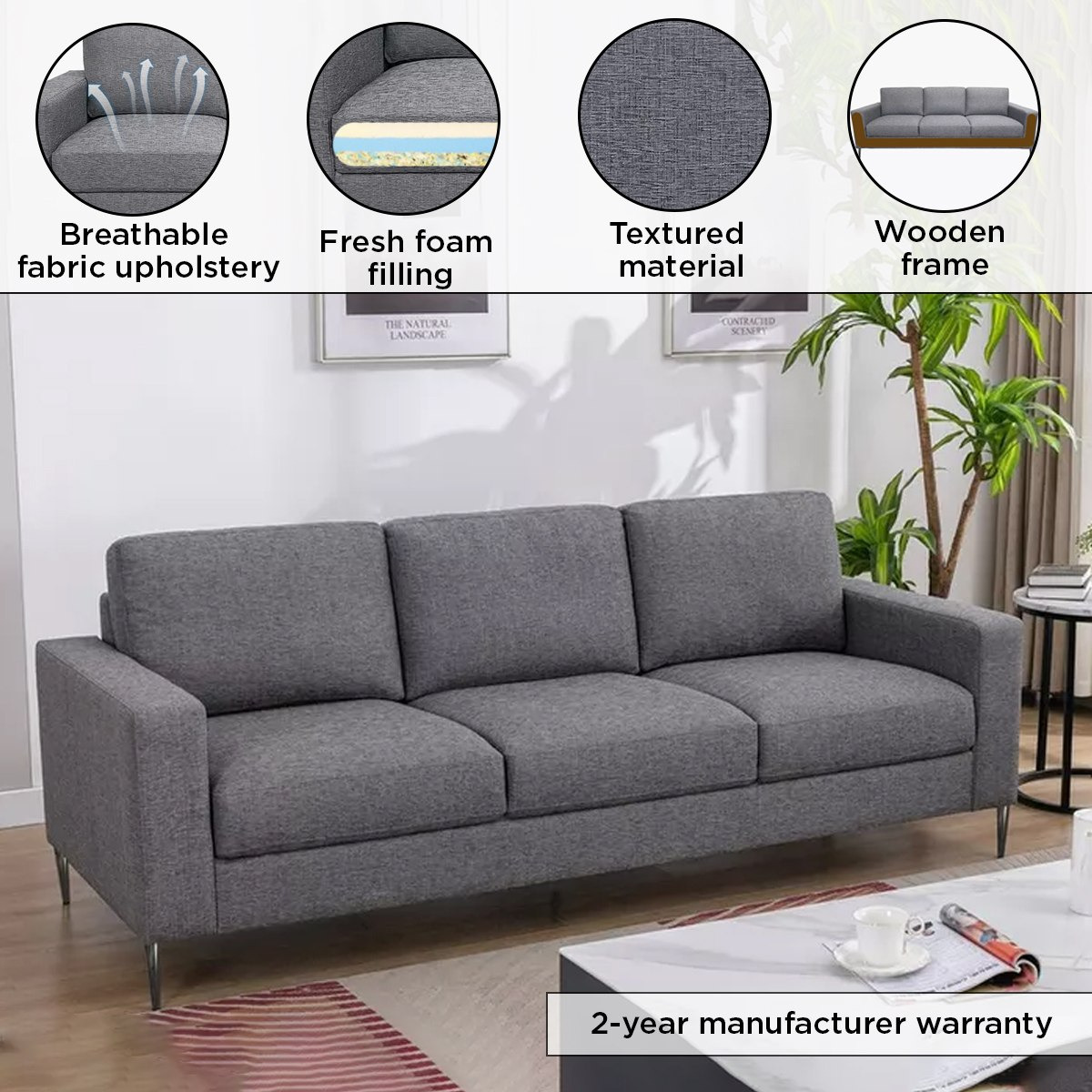 Marwell Kendal 3-Seater Fabric Sofa-hbxlivingroom-sofasandarmchairs-sofas-image-5