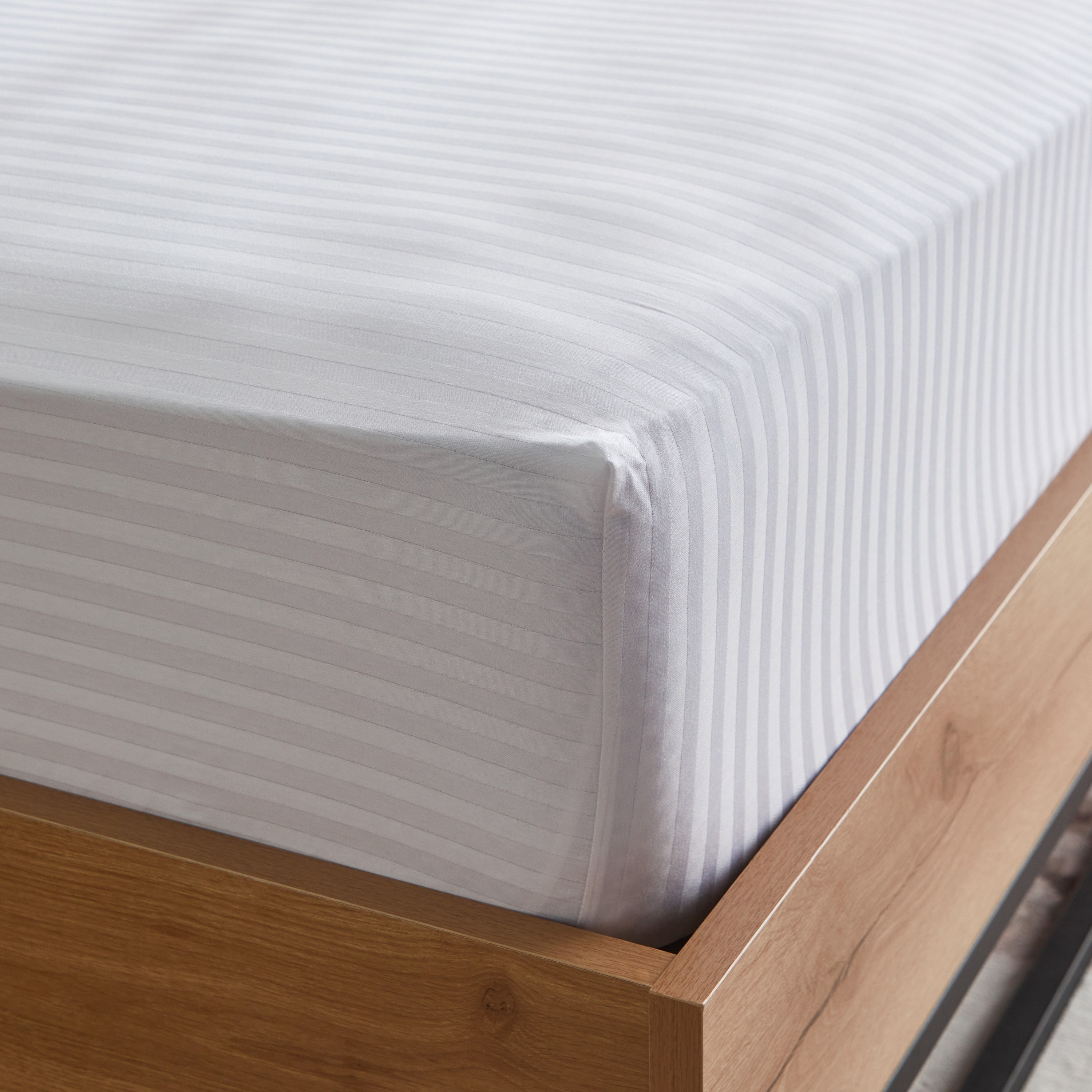 Hamilton Twin BCI Cotton Satin Stripe Fitted Sheet - 120x200+33 cm-hbxhomeware-hbxbedroom-image-5