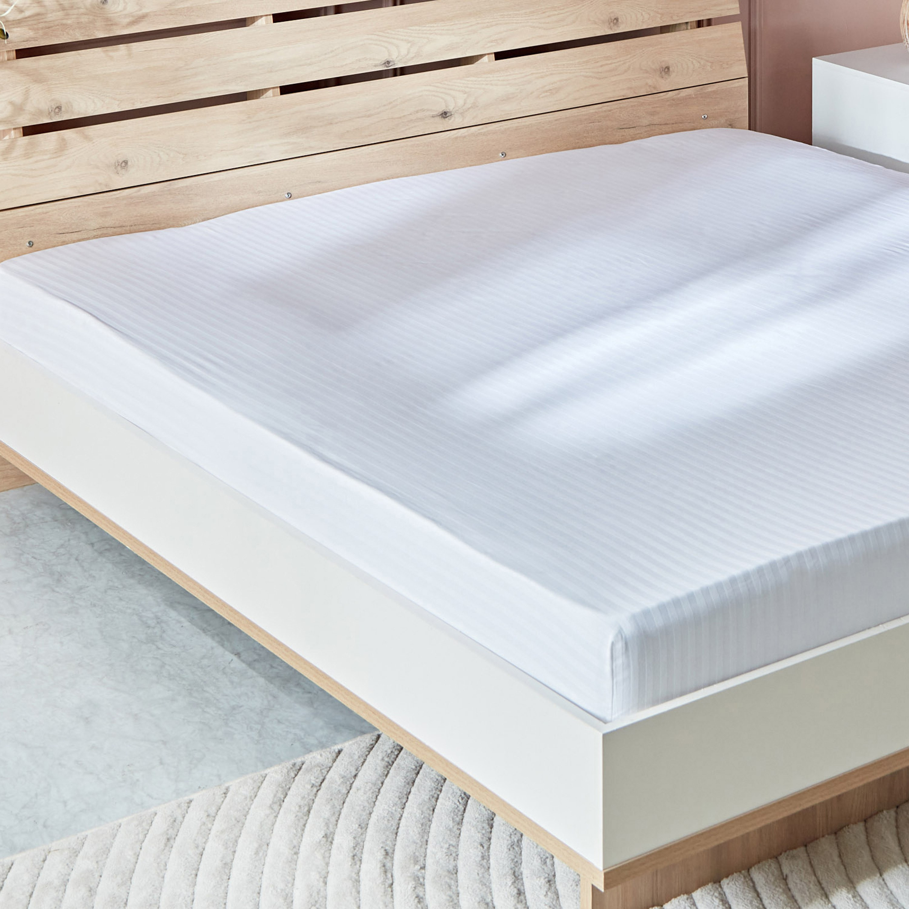 Hamilton King BCI Cotton Flat Sheet - 240x260 cm-hbxhomeware-hbxbedroom-image-1