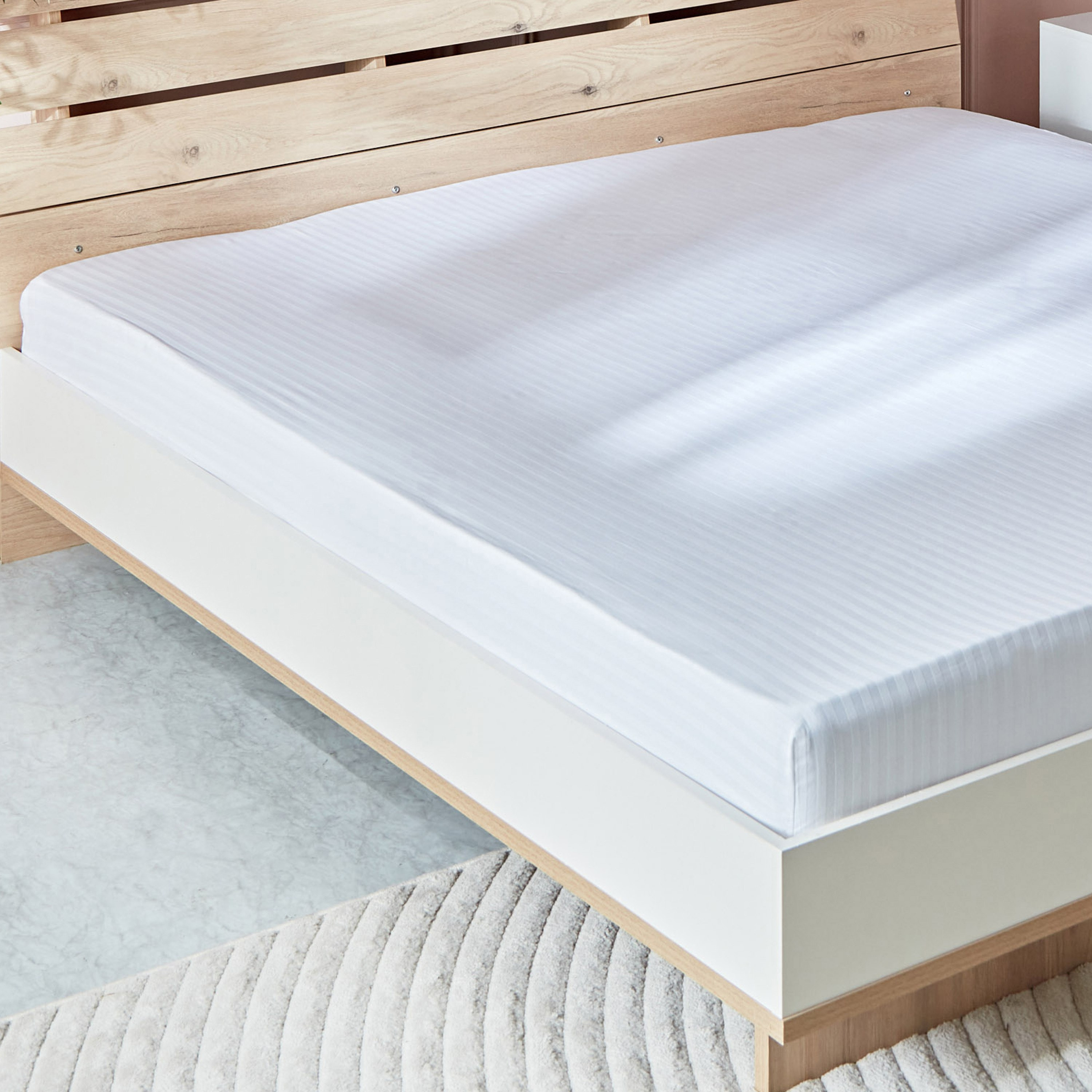 Hamilton Super King BCI Cotton Flat Sheet - 270x260 cm-hbxhomeware-bedding-flatsheets-image-1