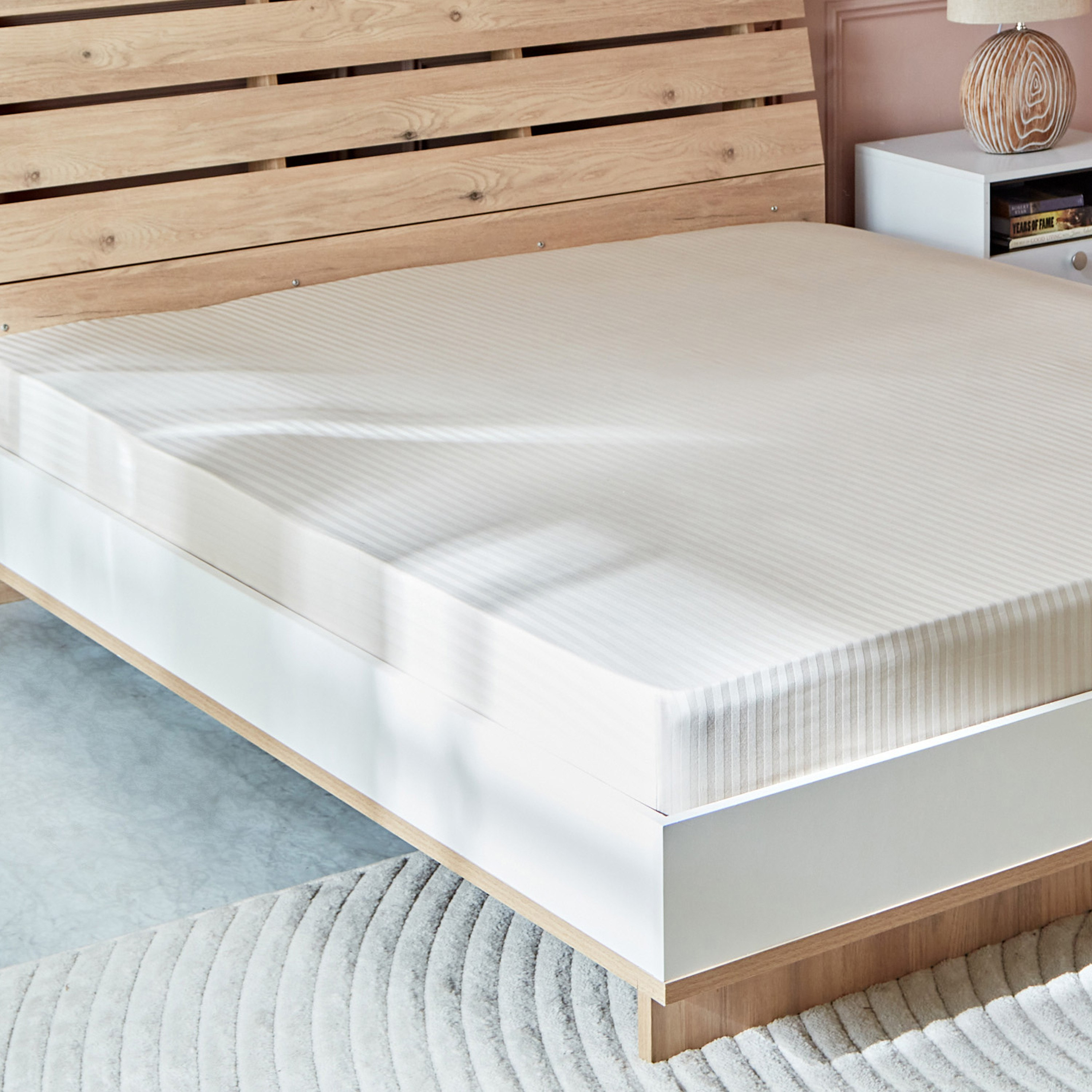 شرشف مسطح سوبر كينج قطن بي سي أي من هاميلتون - 270x260 سم-hbxhomeware-hbxbedroom-image-1