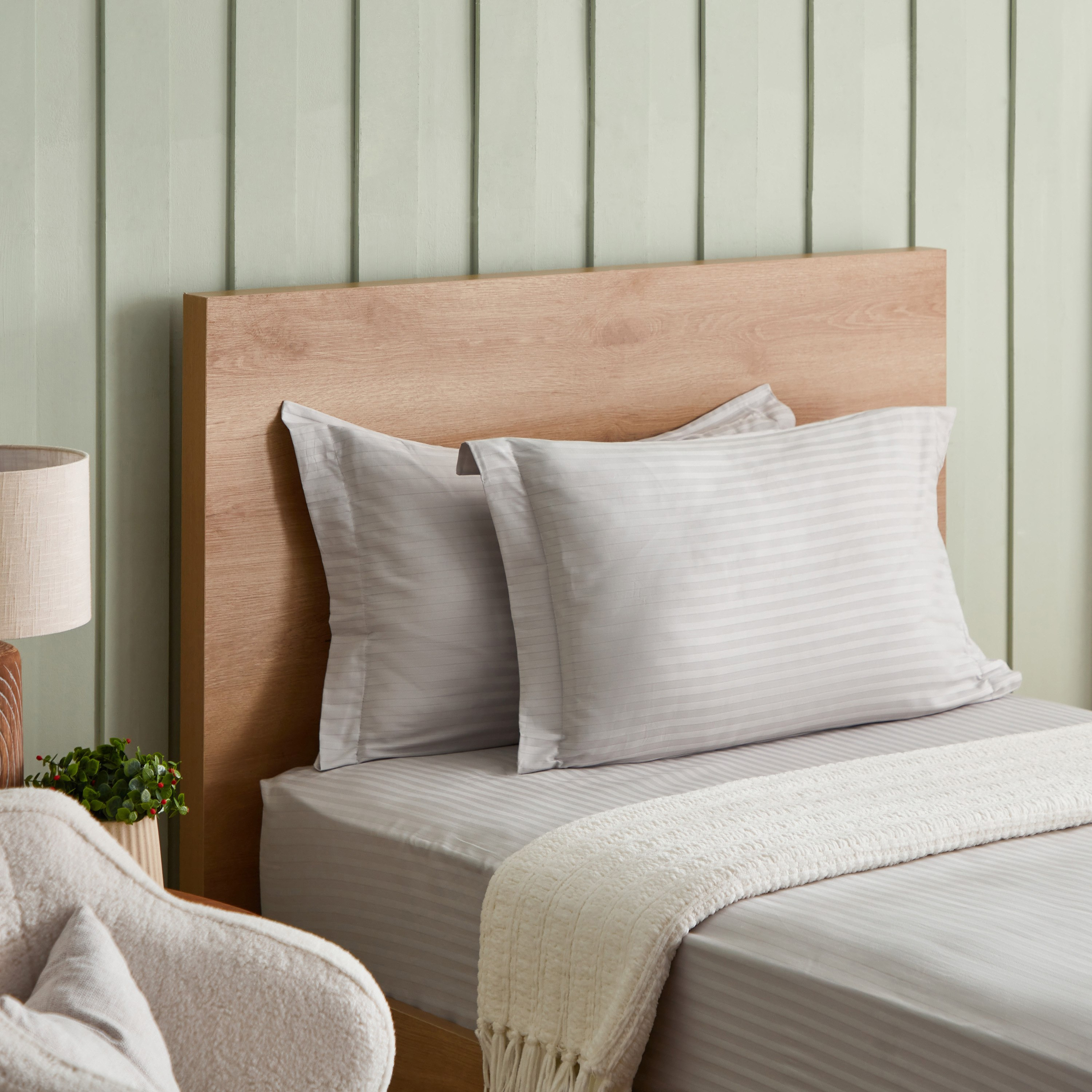 Hamilton 2-Piece BCI Cotton Pillowcase Set with Flange - 50x75+15 cm-hbxhomeware-hbxbedroom-image-5