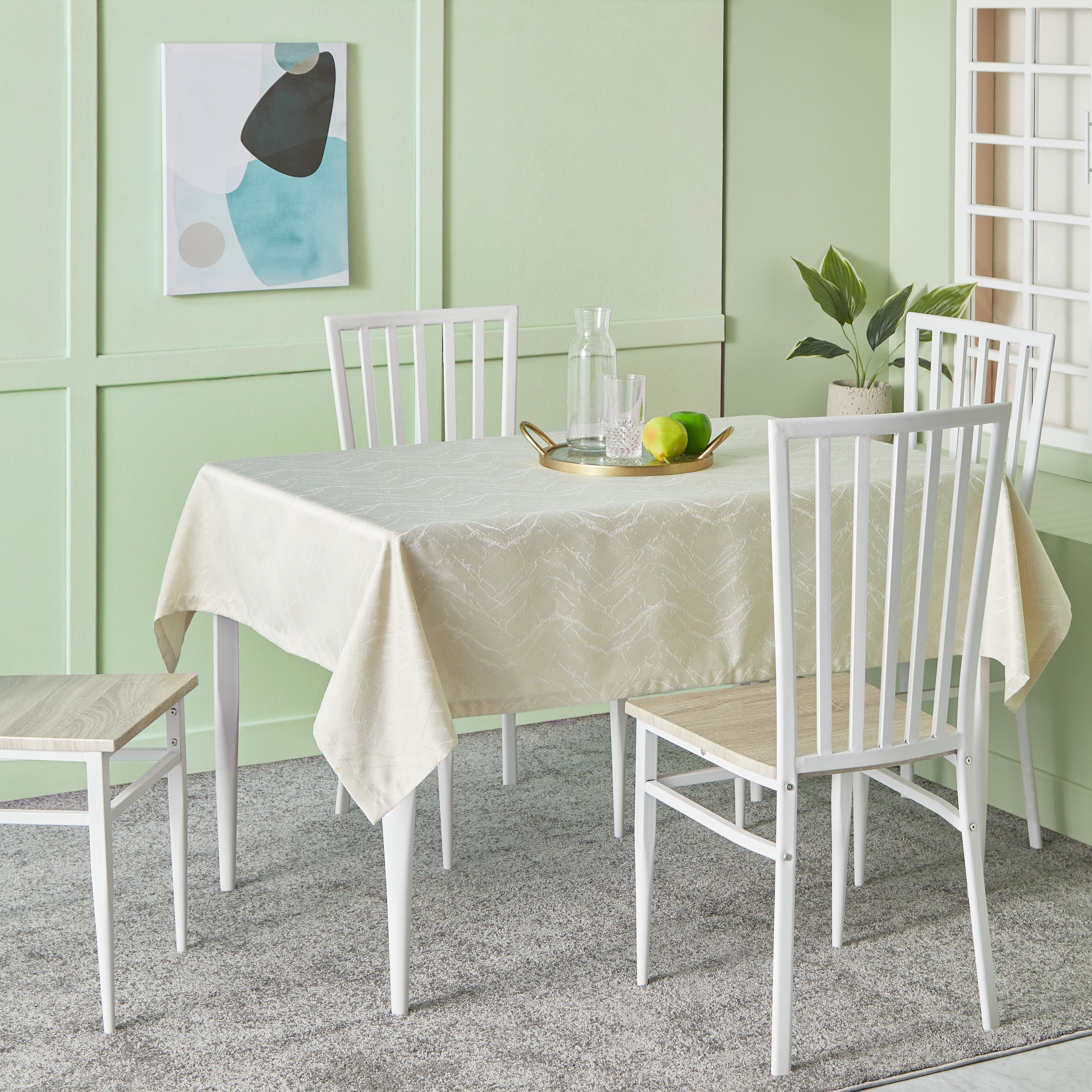 مفرش طاولة جاكارد من هاربر ماربيلا - 130x170 سم-hbxdecorandfurnishings-homefurnishings-tablelinens-image-4