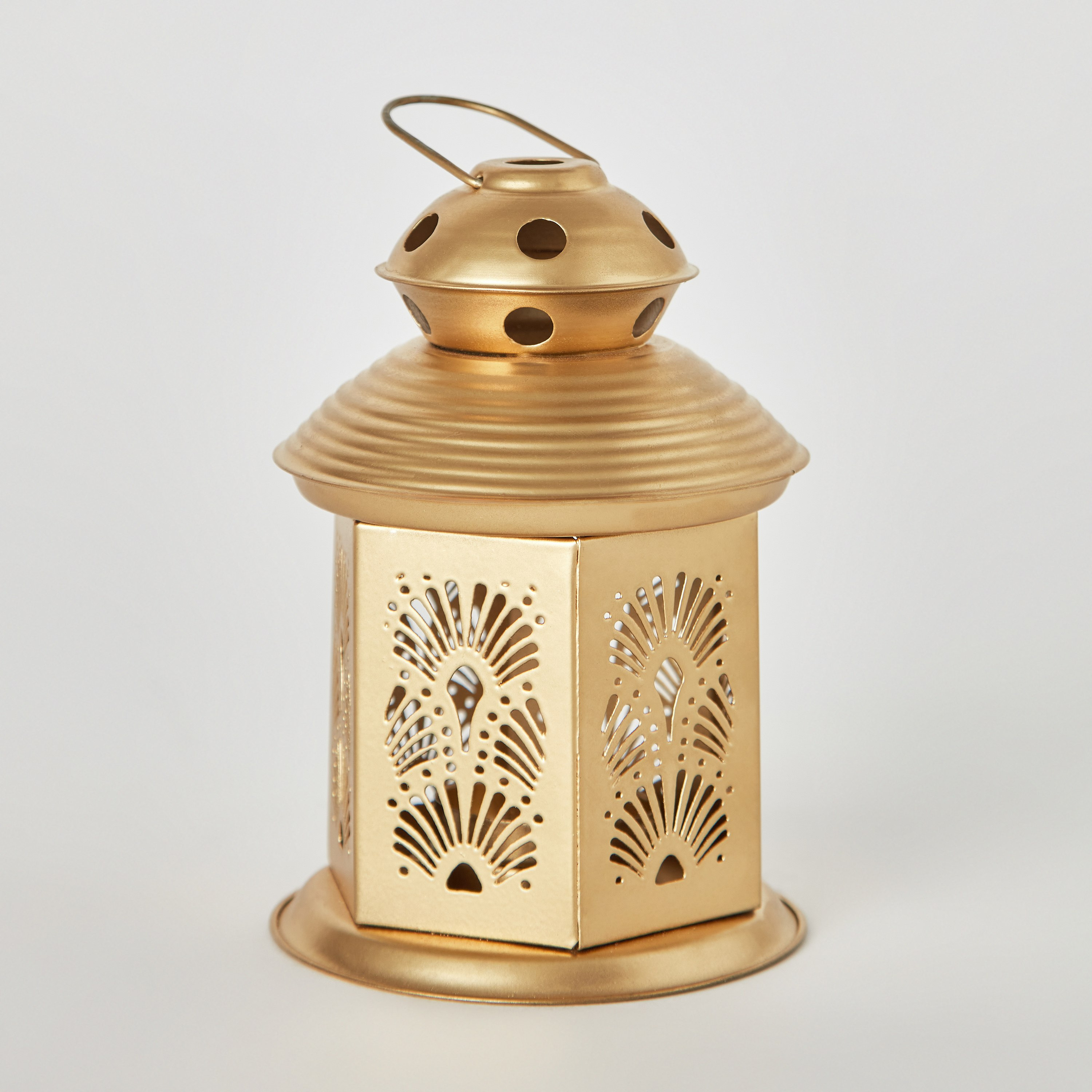 فانوس معدن محفور من فليكر - 9x9x14 سم-hbxdecorandfurnishings-homeaccessories-lanterns-image-5
