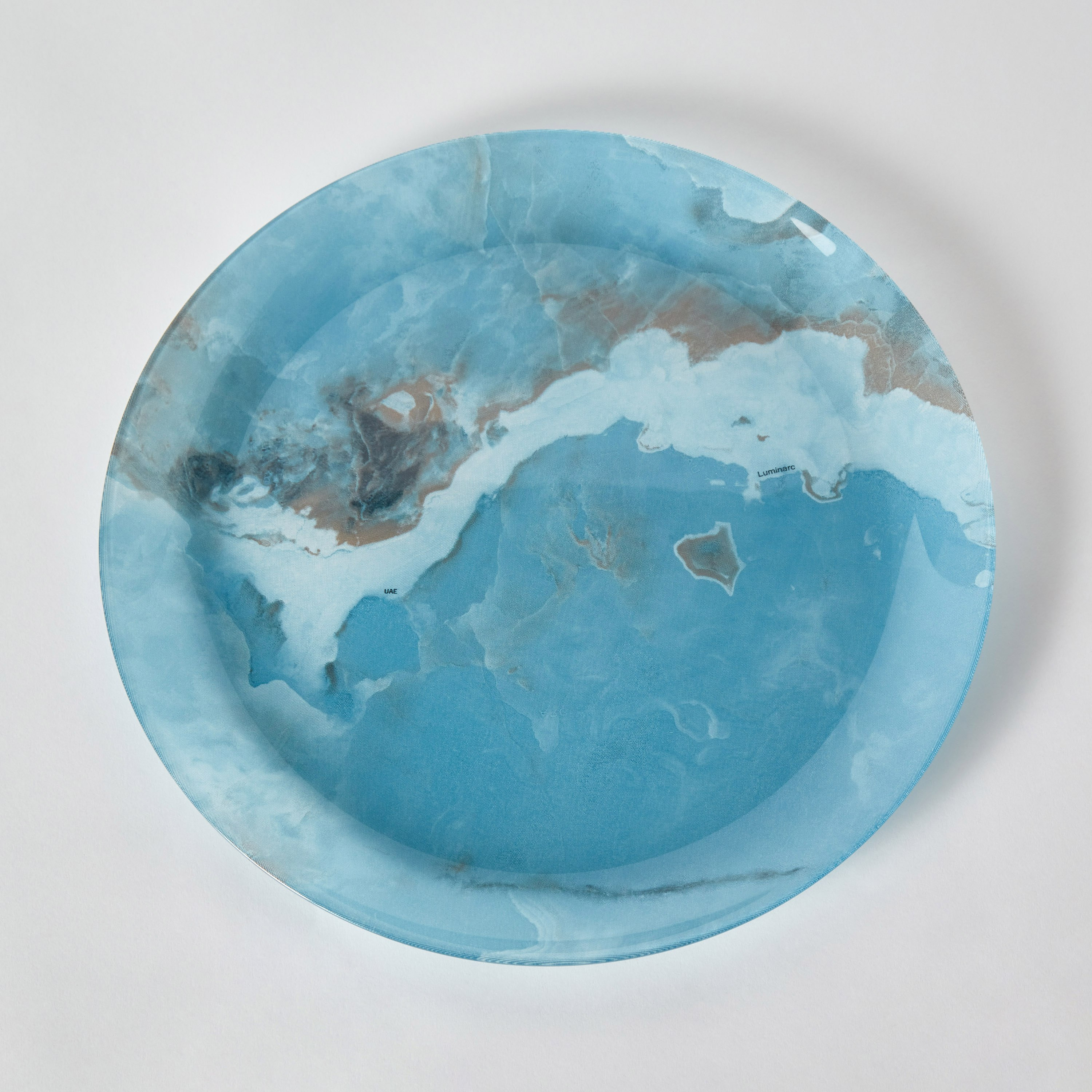 Luminarc Glass Gismon Dinner Plate - 26 cm-hbxdecorandfurnishings-tabletop-crockery-image-5