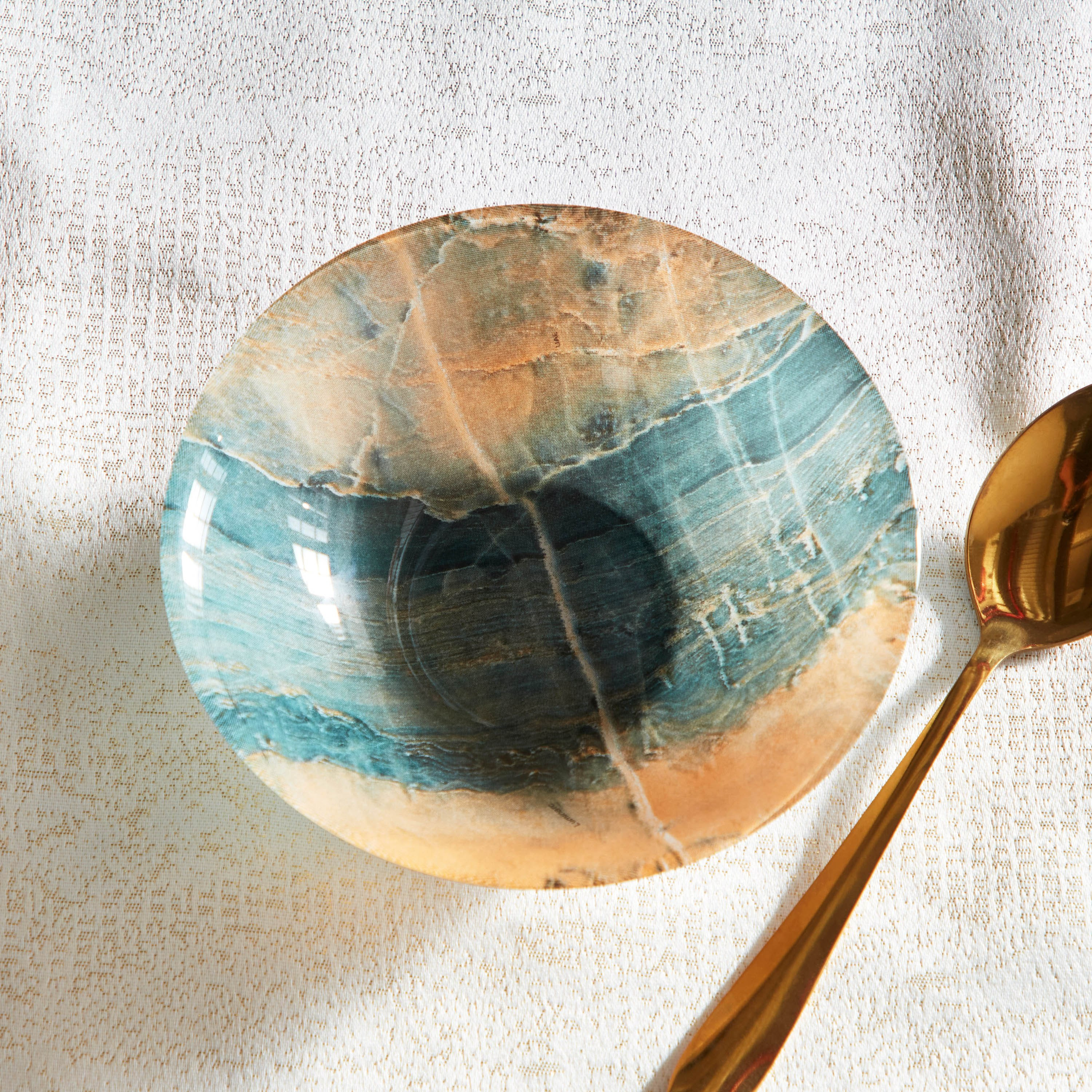 Luminarc Glass Graniteli Cereal Bowl - 17 cm-hbxdecorandfurnishings-tabletop-crockery-image-2