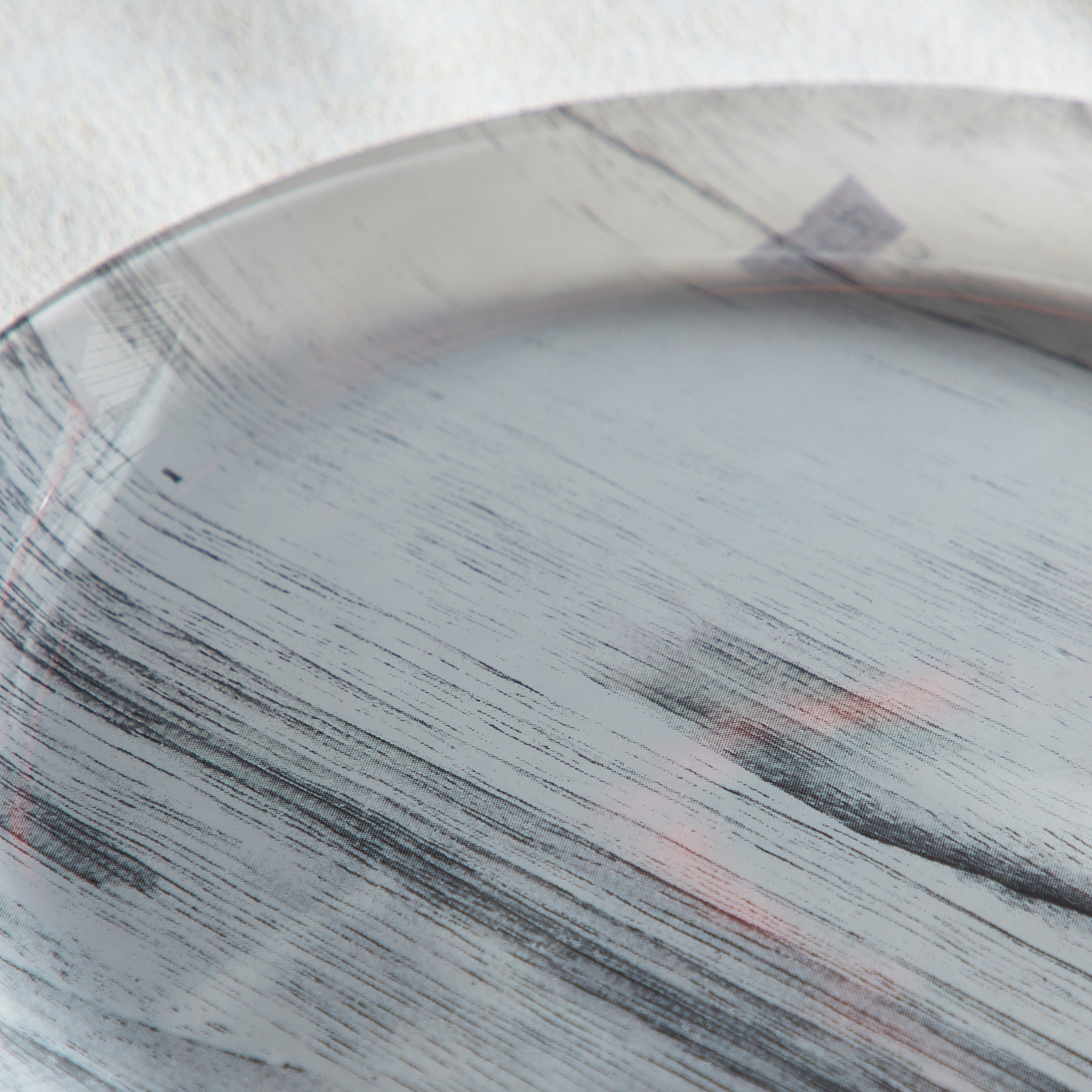 Luminarc Glass Wood Dinner Plate - 26 cm-hbxdecorandfurnishings-tabletop-crockery-image-3
