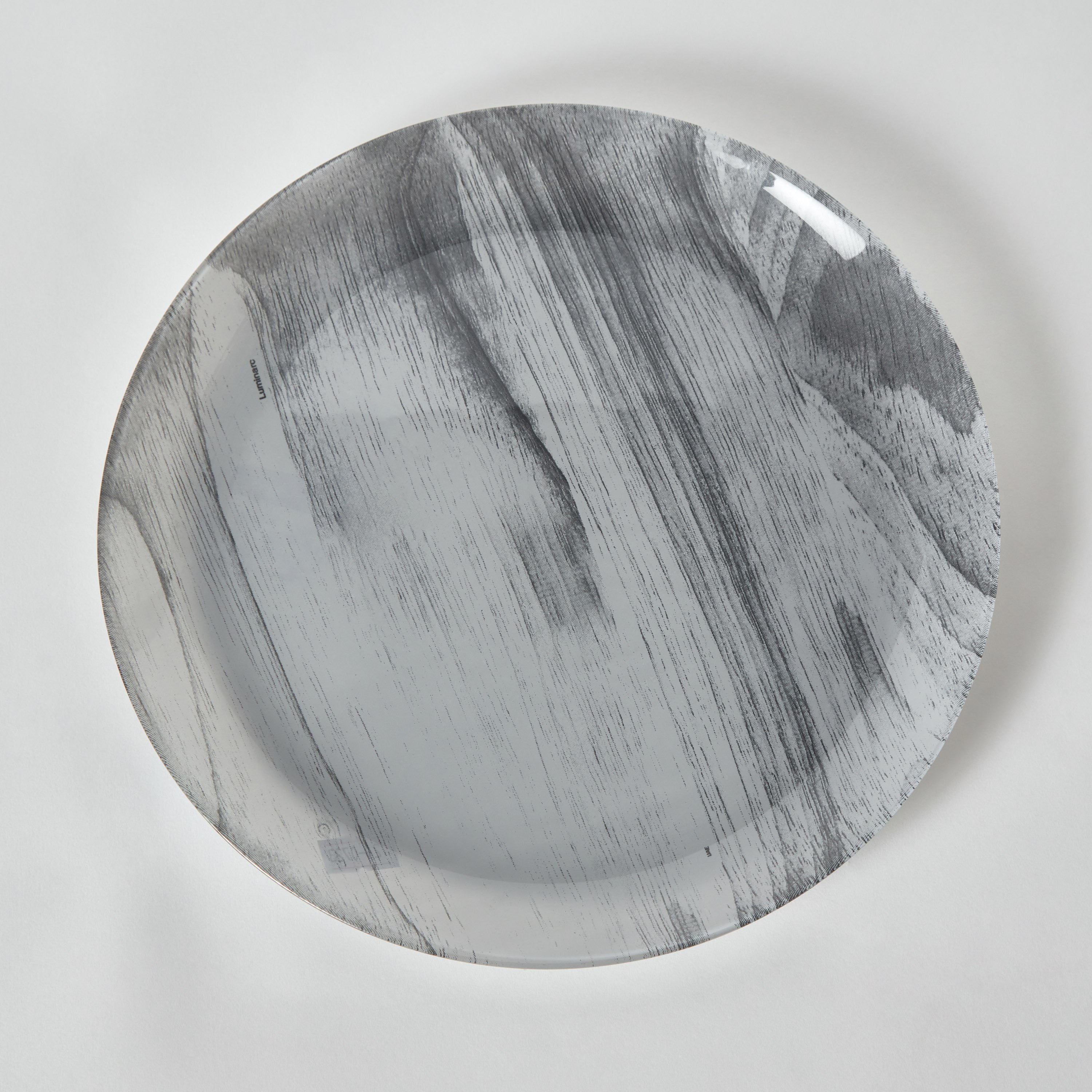 Luminarc Glass Wood Dinner Plate - 26 cm-hbxdecorandfurnishings-tabletop-crockery-image-5