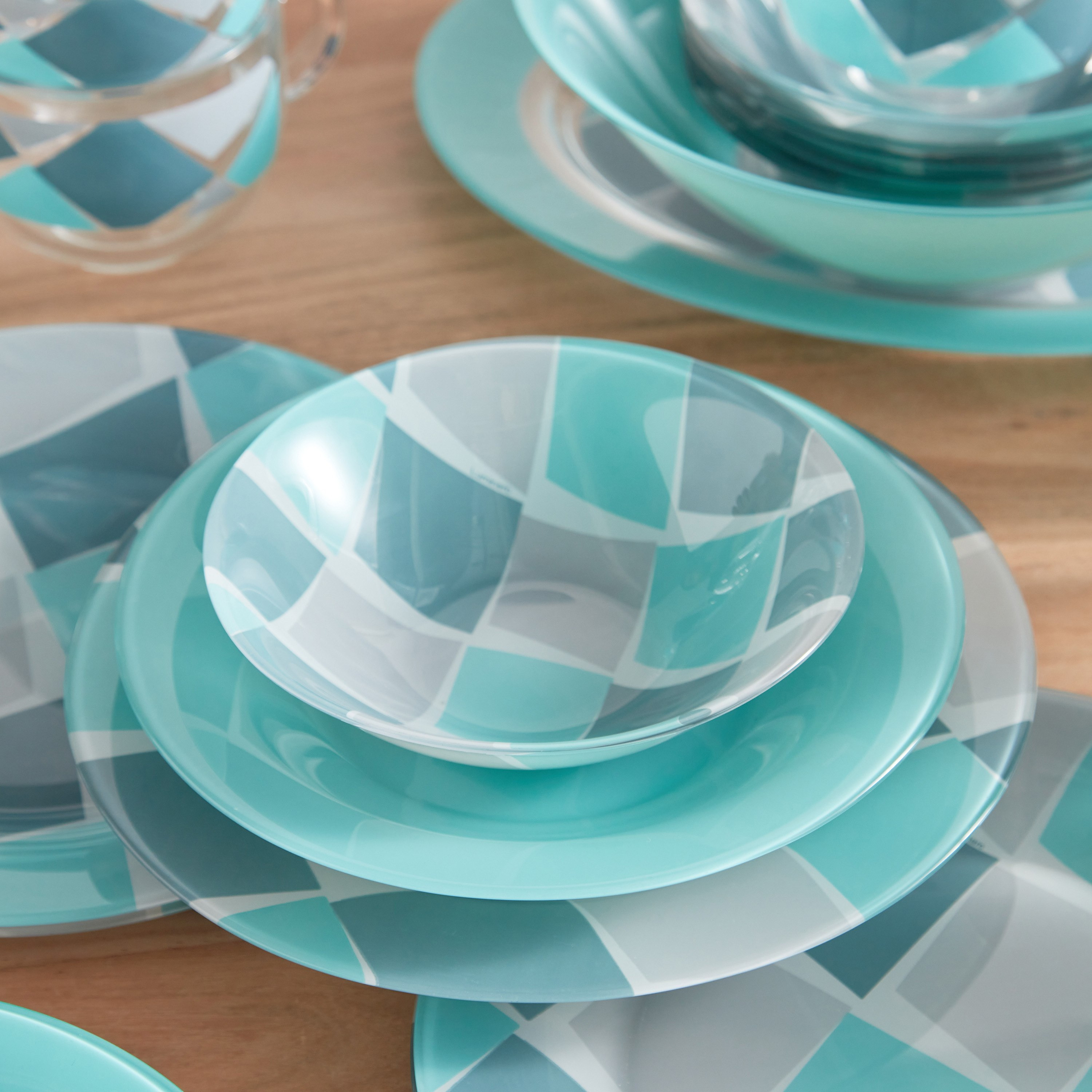 Luminarc 46-Piece Glass Ocean Dinner Set - Serves 6-hbxhomeware-hbxkitchen-image-3