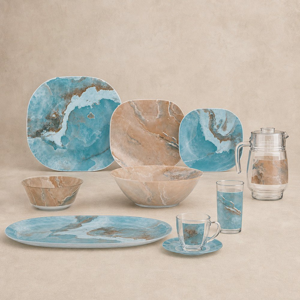 Luminarc 46-Piece Glass Gismon Dinner Set - Serves 6-hbxhomeware-hbxkitchen-image-1