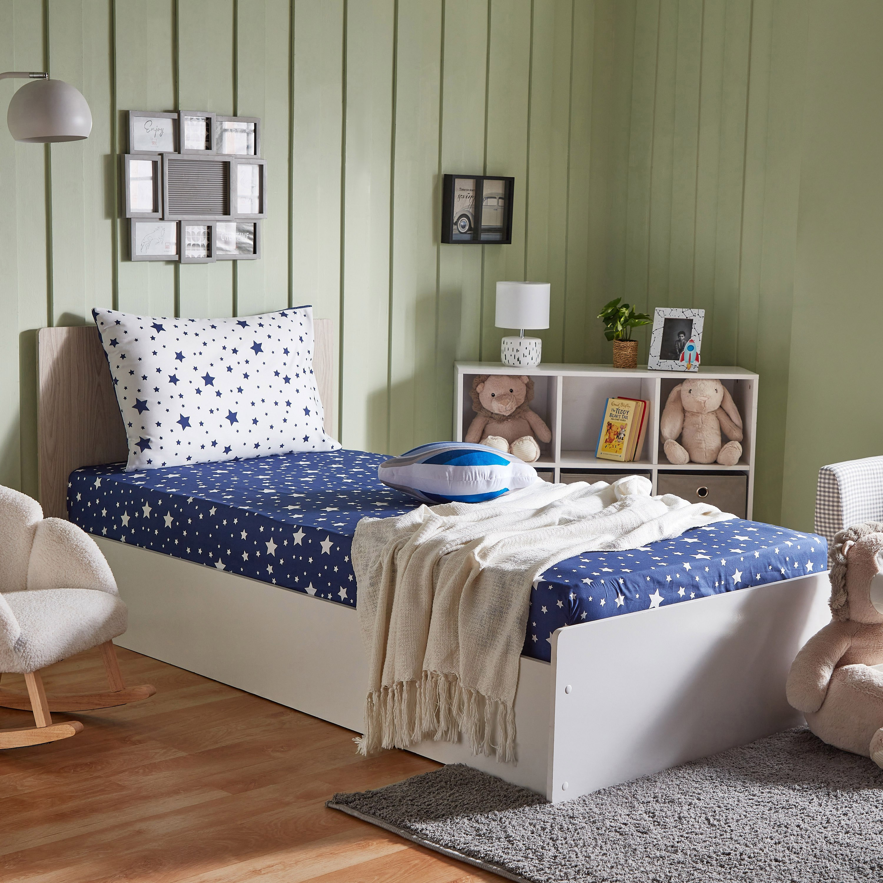 شرشف مطاطي فردي من الألياف الدقيقة ستاري نايتس من نورا - 90x190+25 سم-hbxhomeware-hbxkidsandyouth-image-7