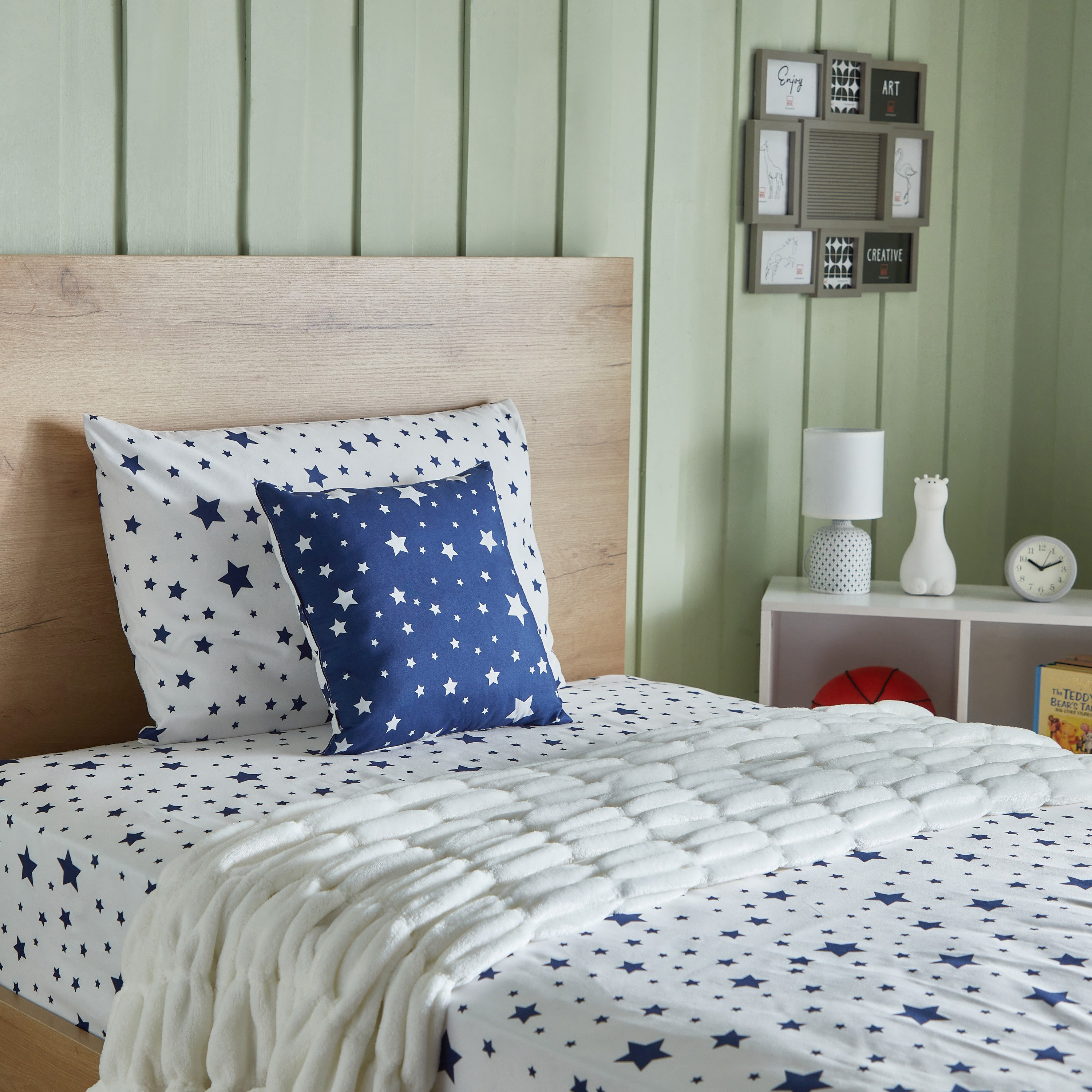 وسادة محشوة قابلة للاستخدام على الوجهين ستاري نايتس من نورا - 40x40 سم-hbxhomeware-hbxkidsandyouth-image-4