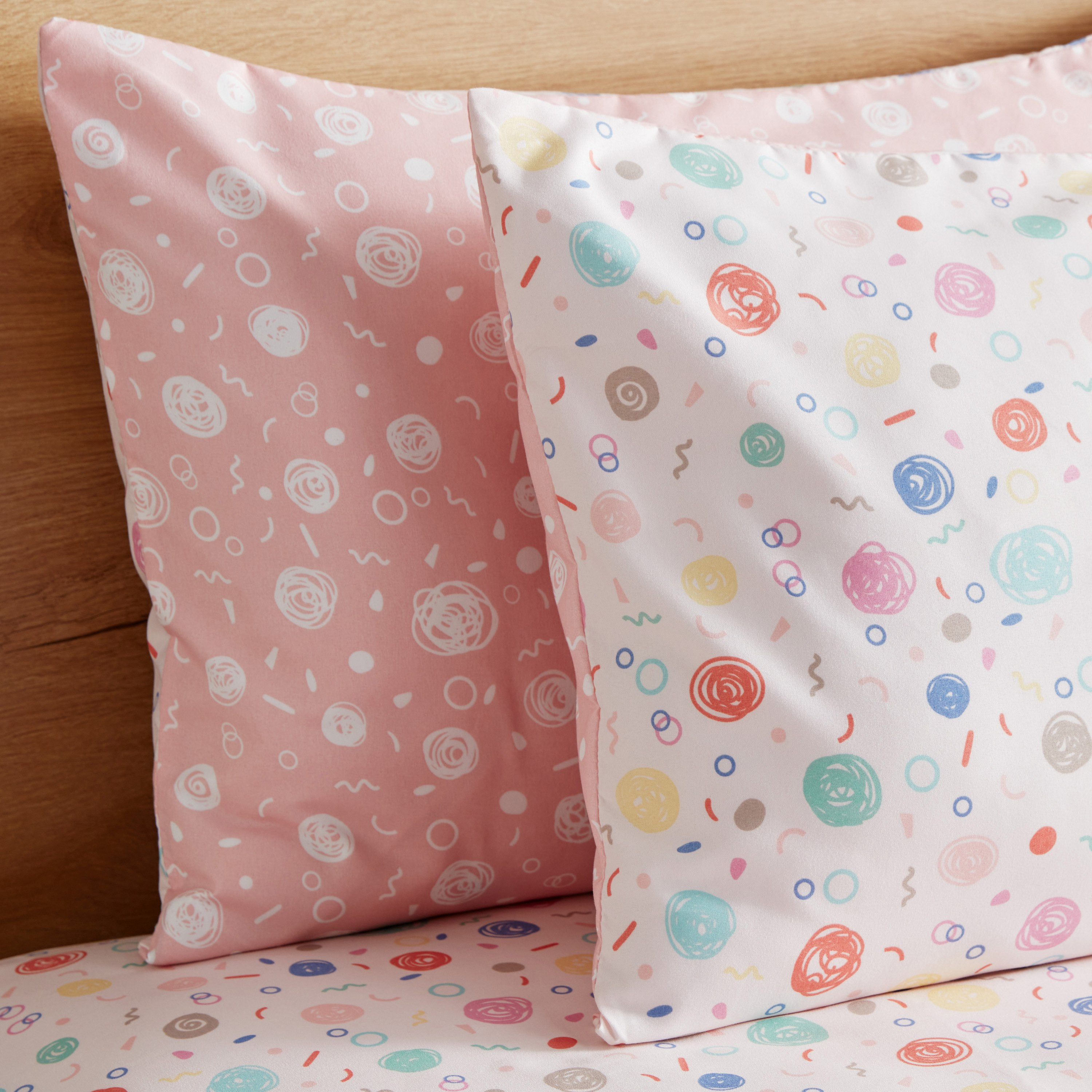 طقم أغطية وسائد من الألياف الدقيقة قطعتين دودل من نورا - 50x75 سم-hbxhomeware-hbxkidsandyouth-image-3