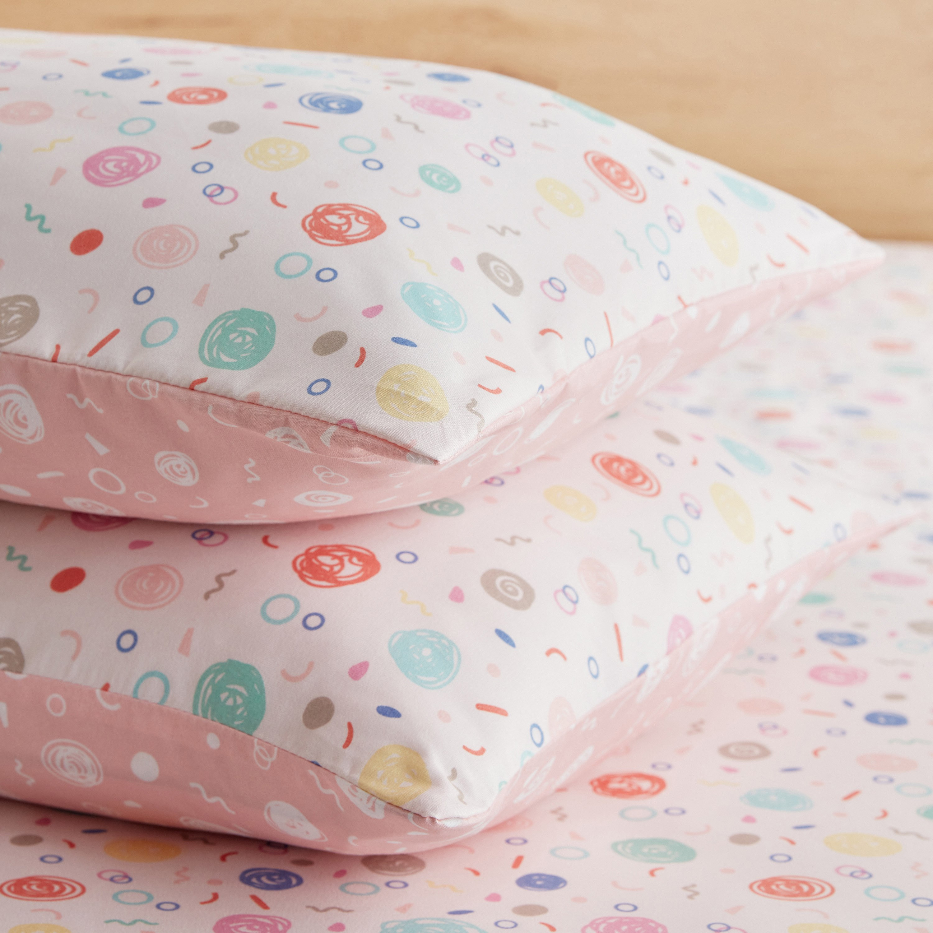 طقم أغطية وسائد من الألياف الدقيقة قطعتين دودل من نورا - 50x75 سم-hbxhomeware-hbxkidsandyouth-image-4