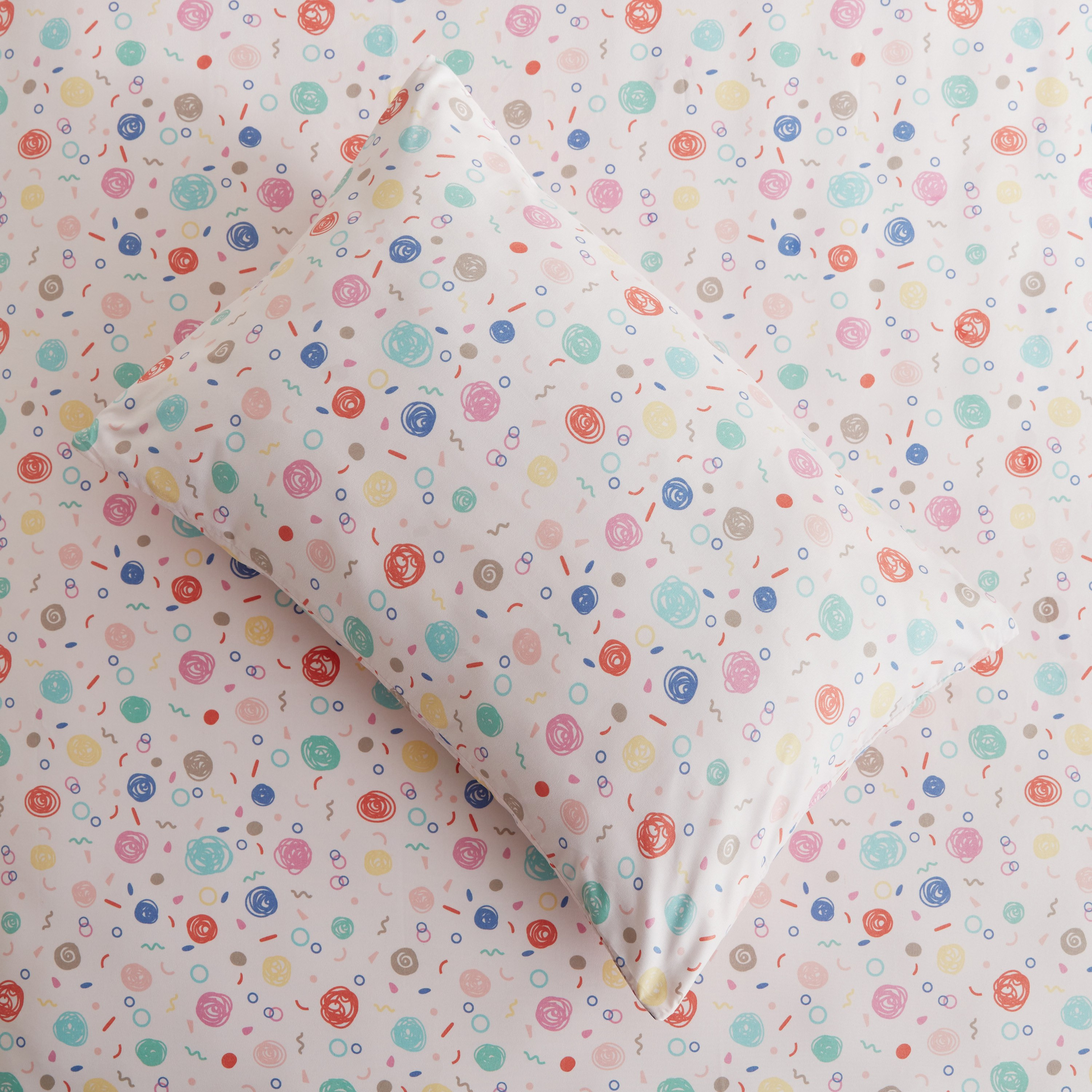 طقم شرشف مسطّح توين من ألياف دقيقة دودل قطعتين من نورا- 160x240 سم-hbxhomeware-hbxkidsandyouth-image-6