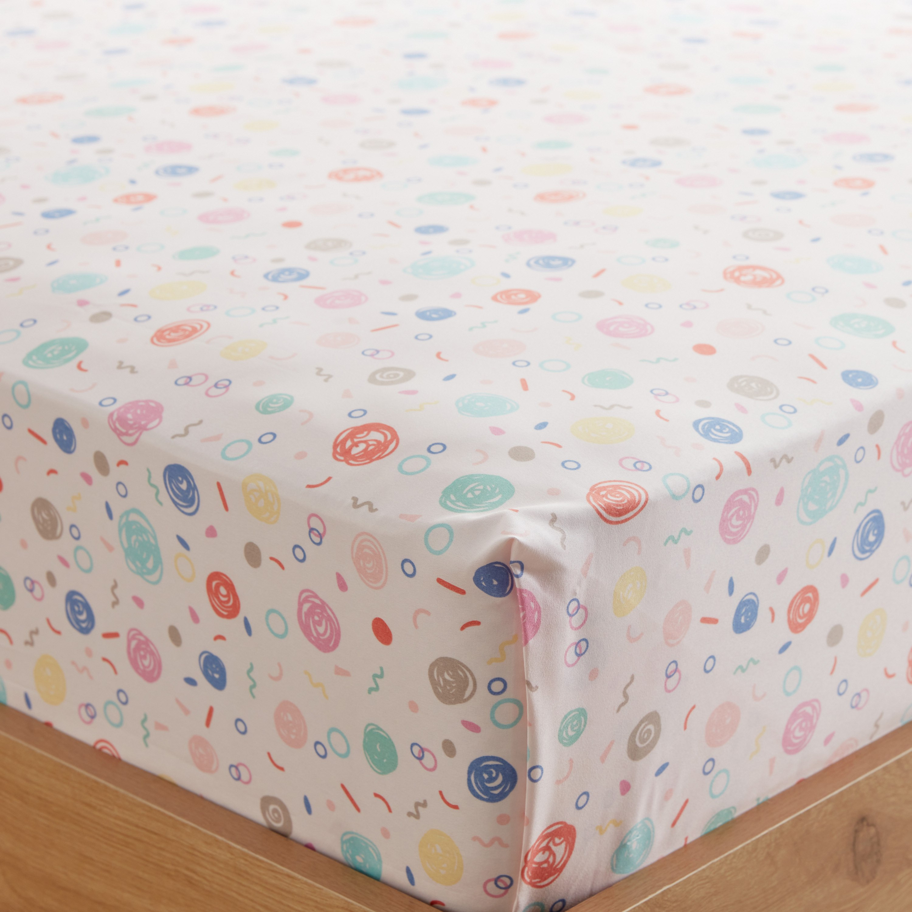 طقم شرشف مسطّح توين من ألياف دقيقة دودل قطعتين من نورا- 160x240 سم-hbxhomeware-hbxkidsandyouth-image-7